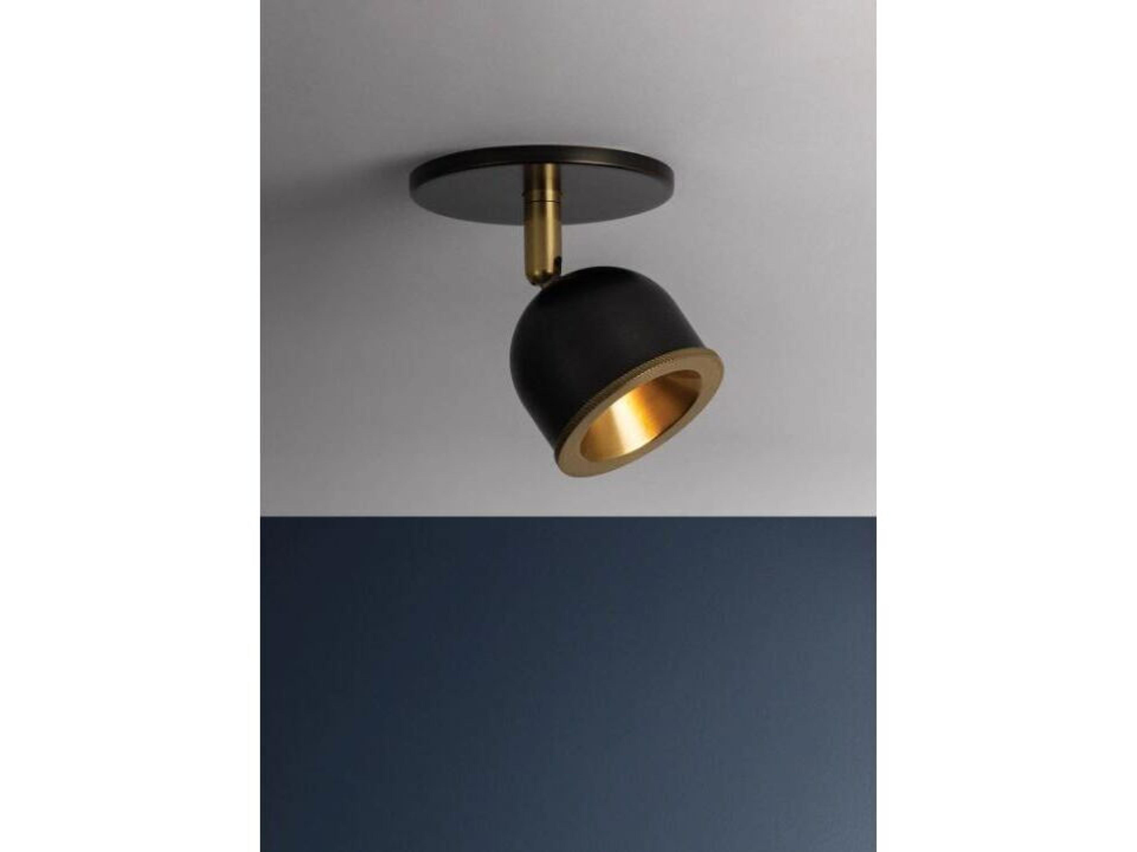 Hudson Valley Tuthill 1-Light Aged Brass Distressed Bronze Bell Flush Mount