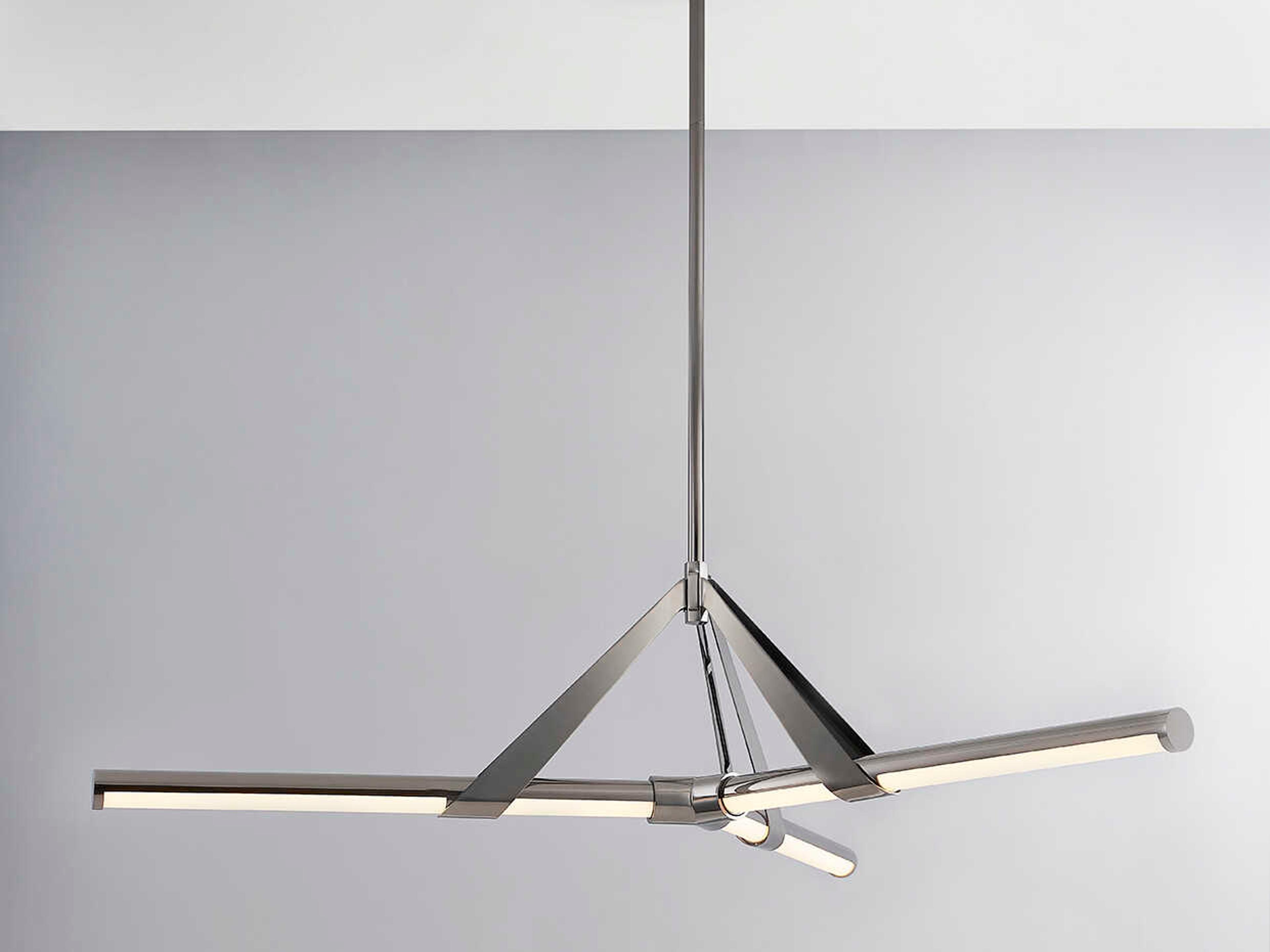 Hudson Valley Jonas 3-Light Black Nickel LED Linear Pendant