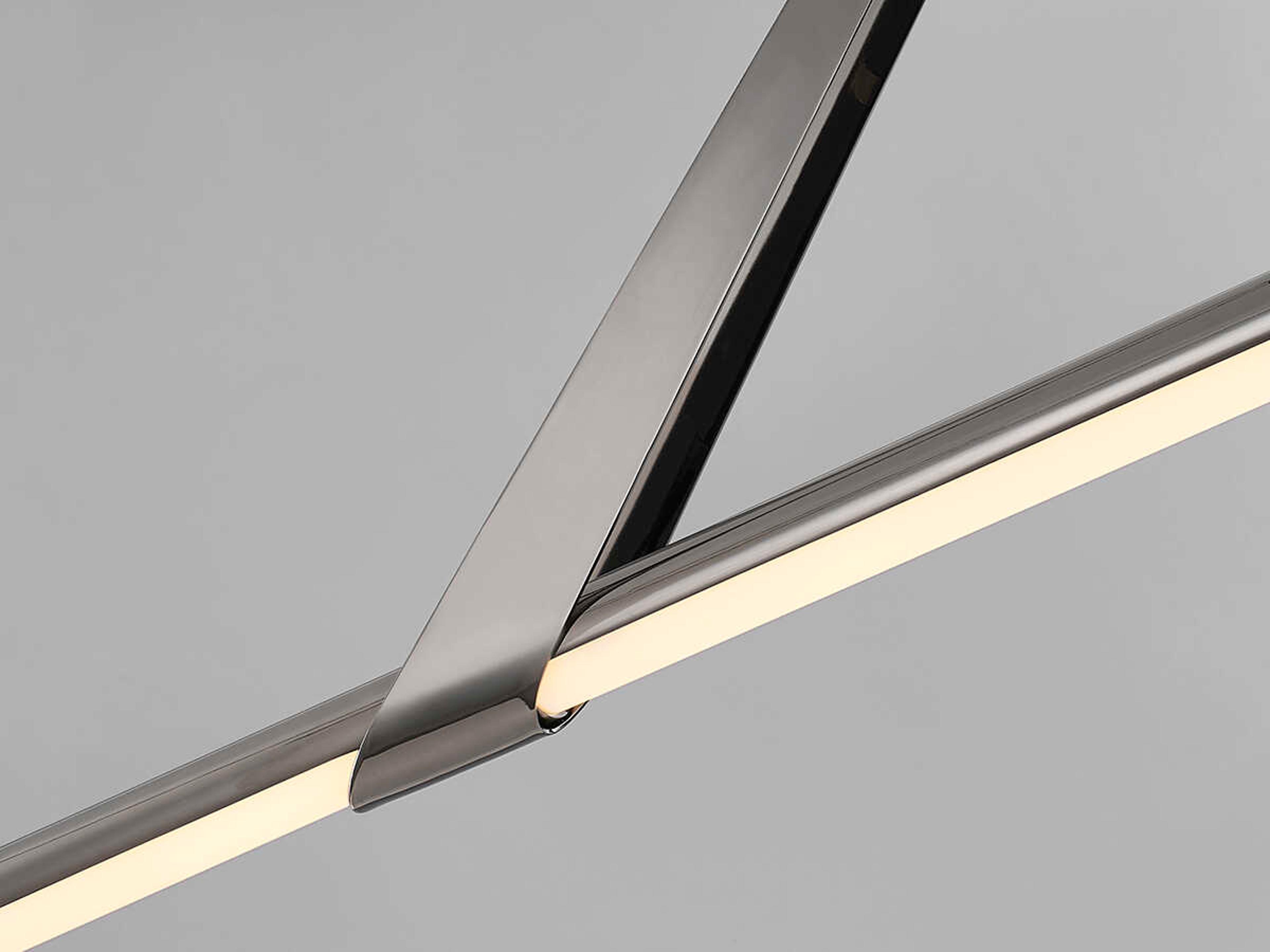 Hudson Valley Jonas 1-Light Black Nickel LED Linear Island Pendant