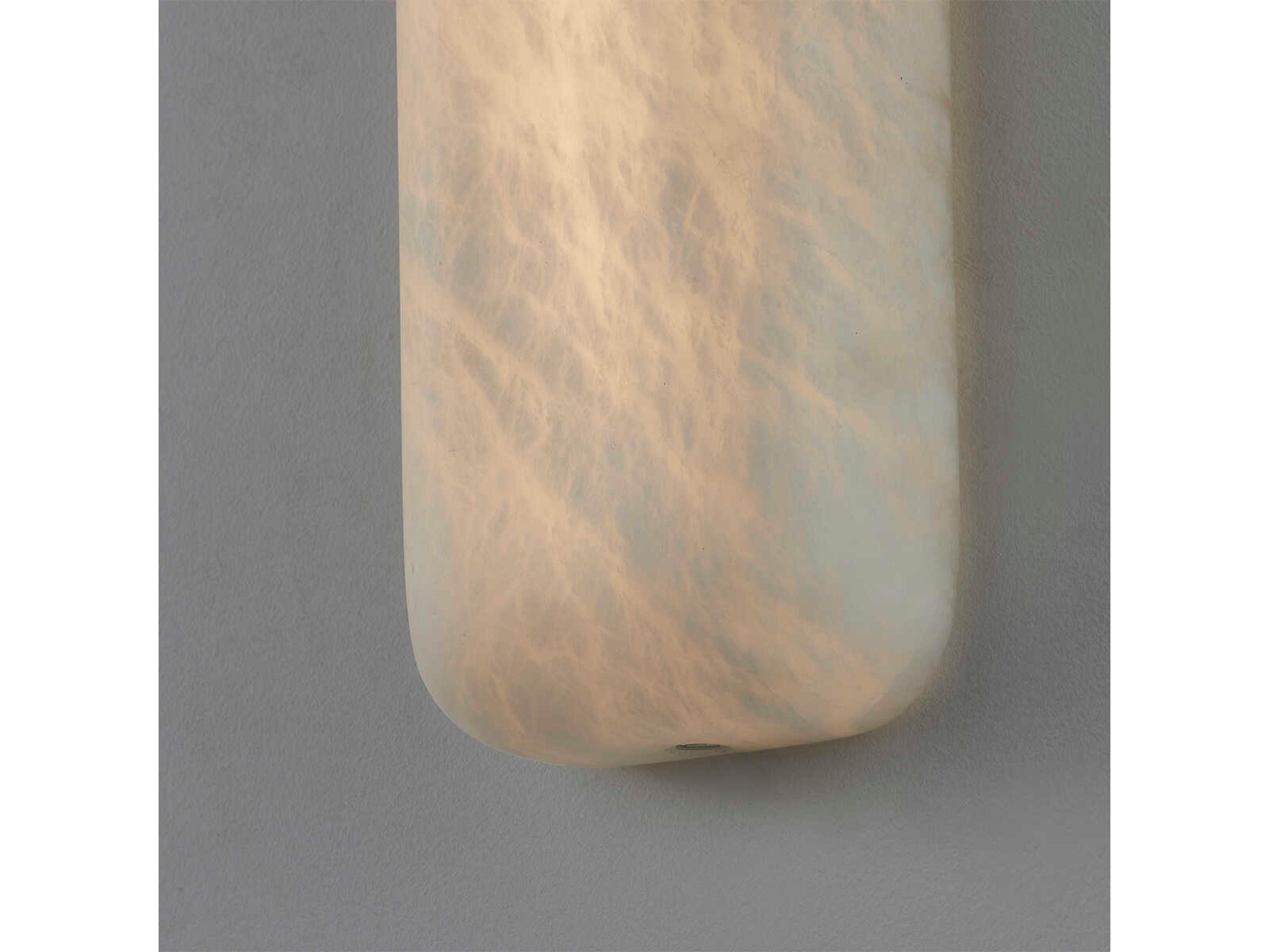 Hudson Valley Grand Central 1-Light Polished Nickel White LED Wall Sconce