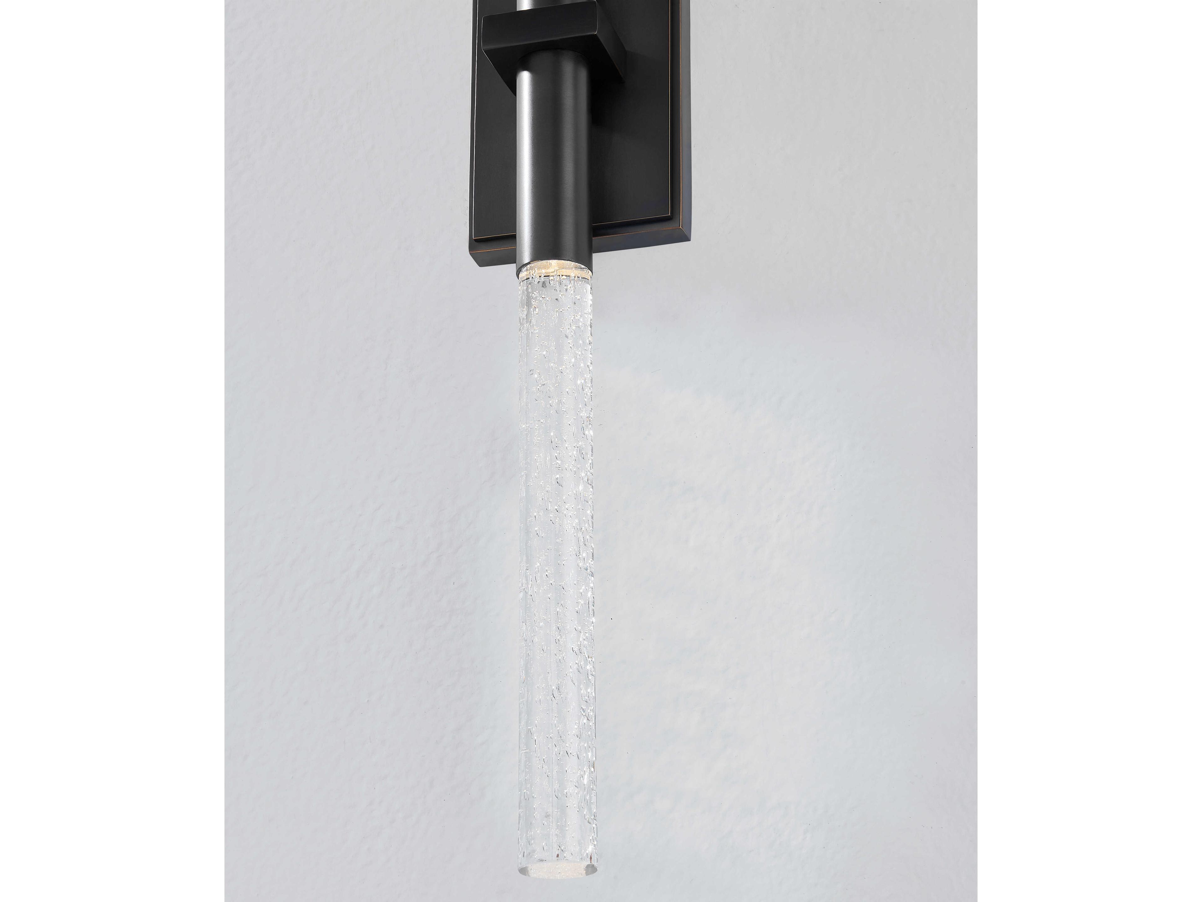 Hudson Valley Millerton 2-Light Black Brass Wall Sconce