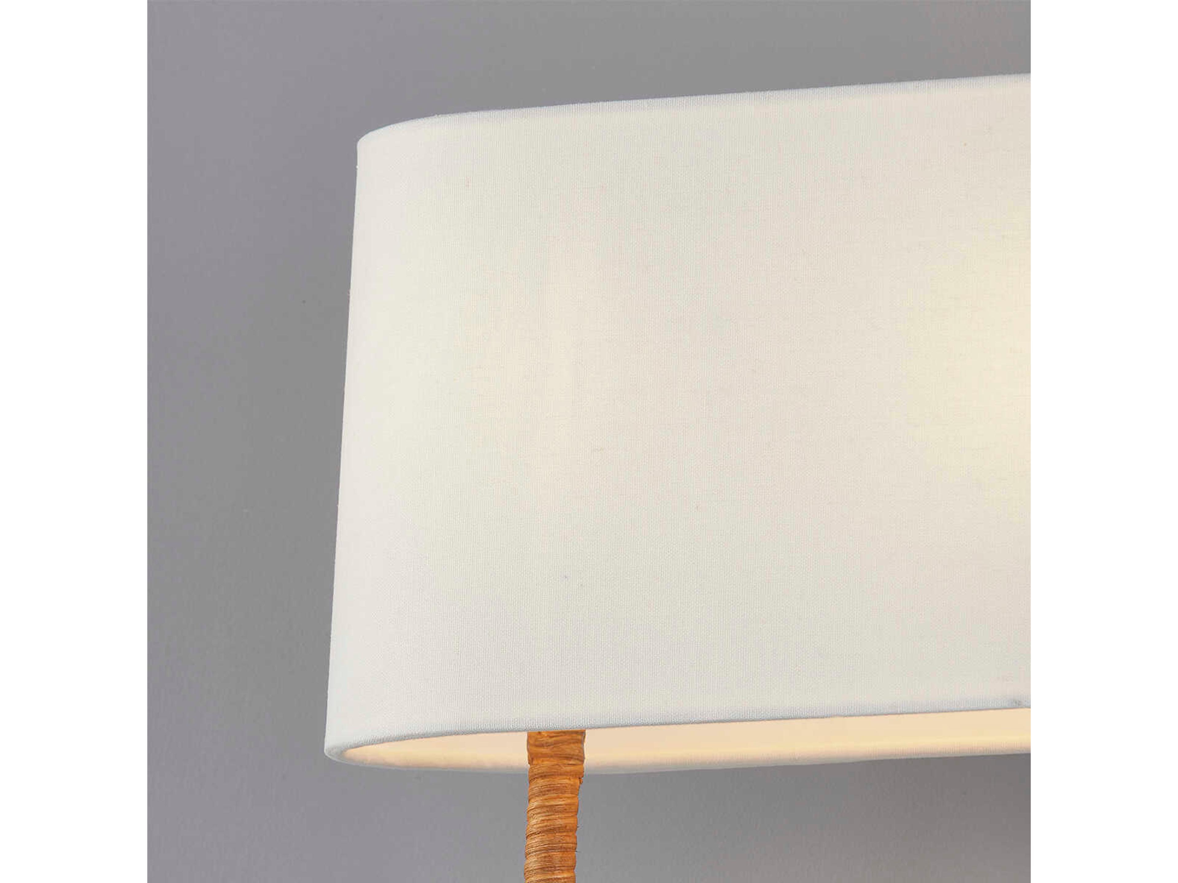 Hudson Valley Webson 2-Light Aged Brass White Wall Sconce