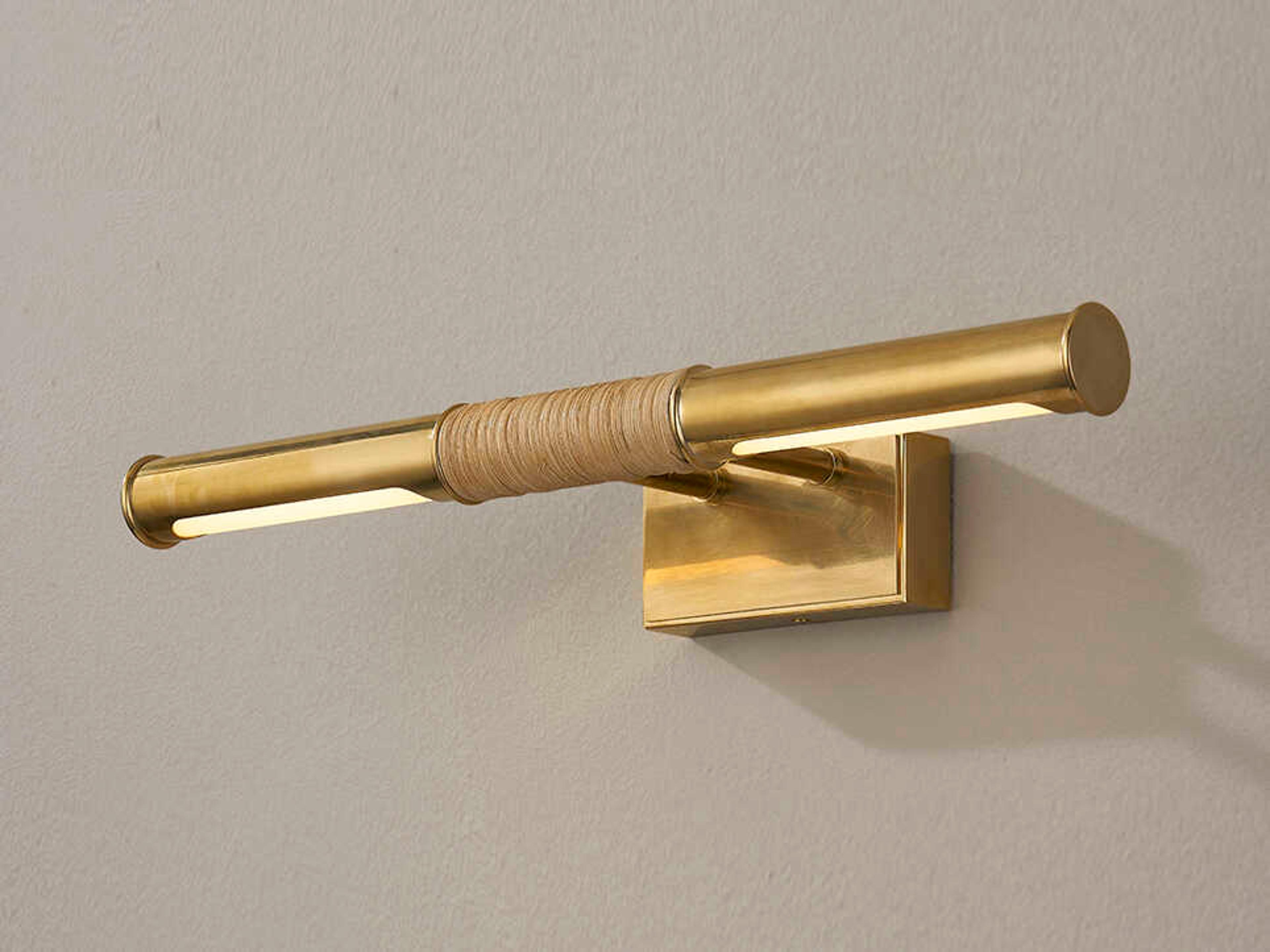 Hudson Valley Halstead 1-Light Aged Brass LED Picture Light