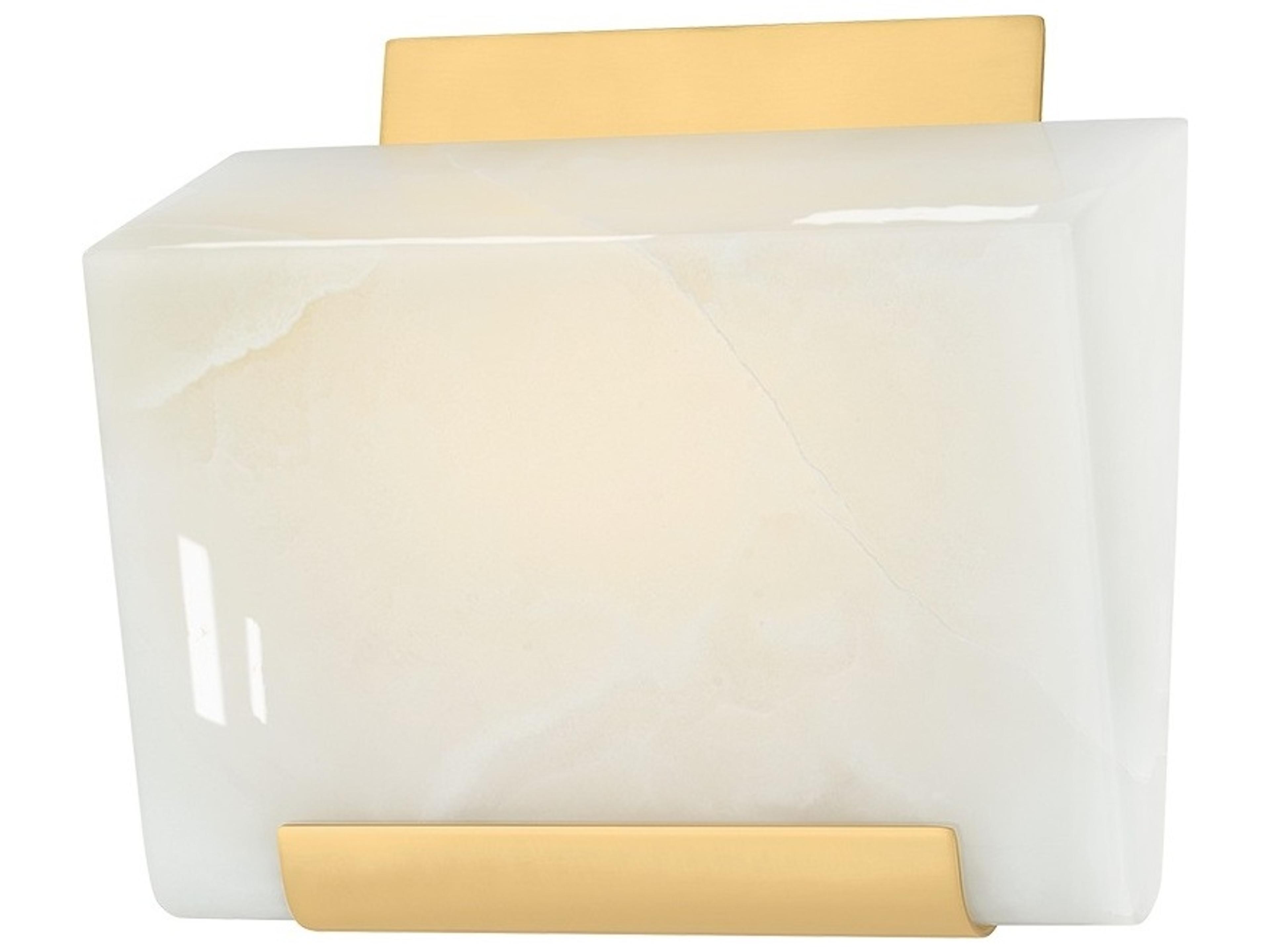 Fairfield 1-Light Aged Brass Wall Sconce