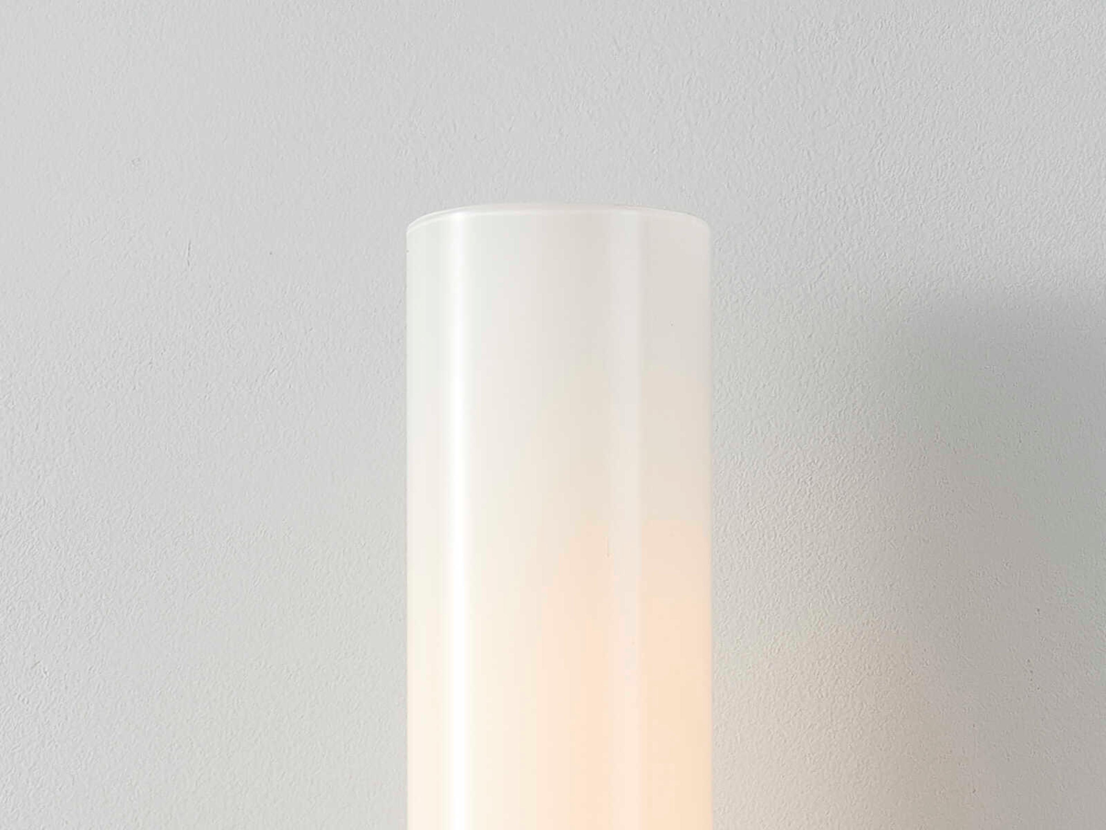 Hudson Valley Crewe 2-Light Polished Nickel Black Glass Wall Sconce