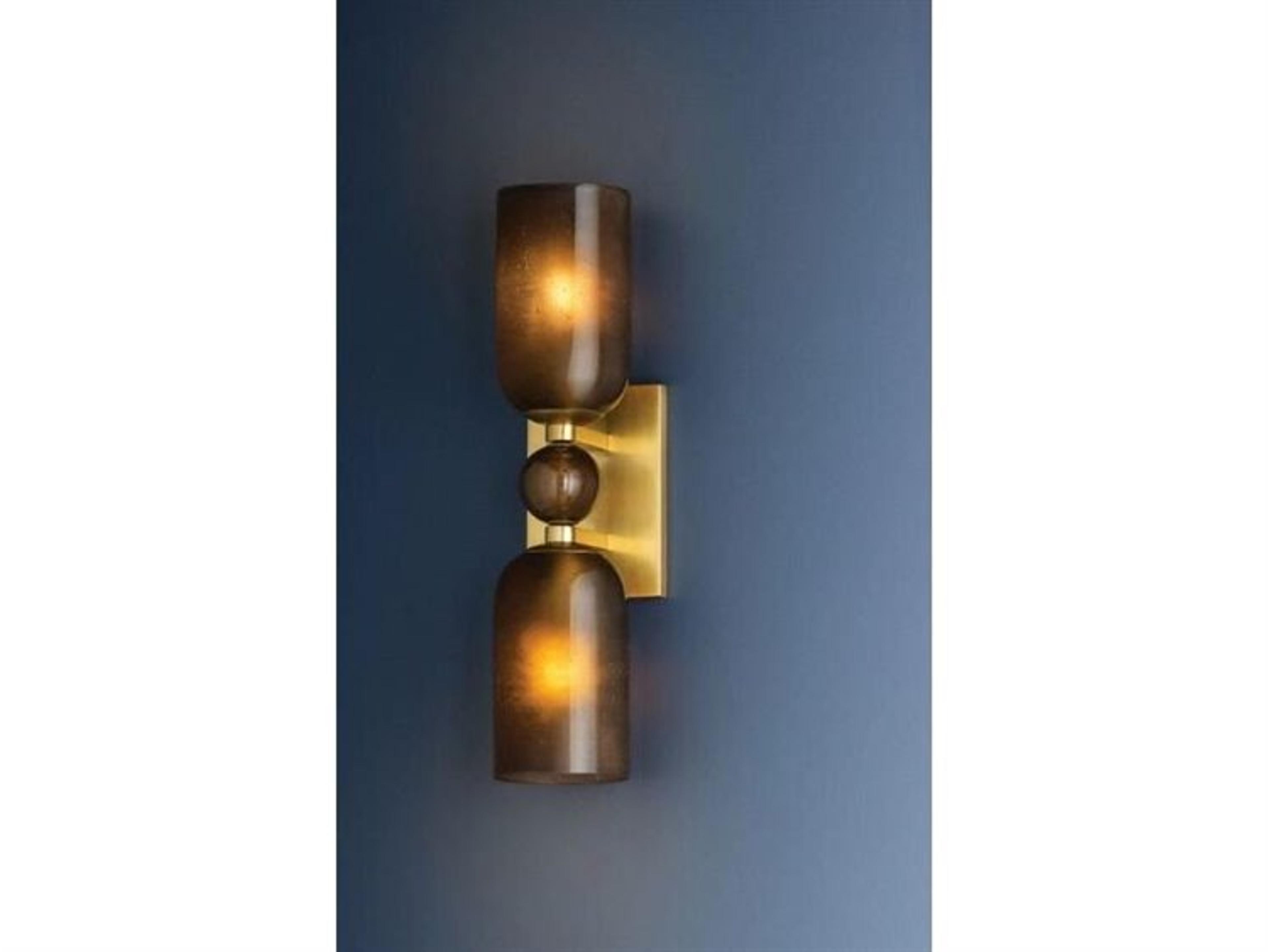 Hudson Valley Hurleyville 2-Light Aged Brass Wall Sconce