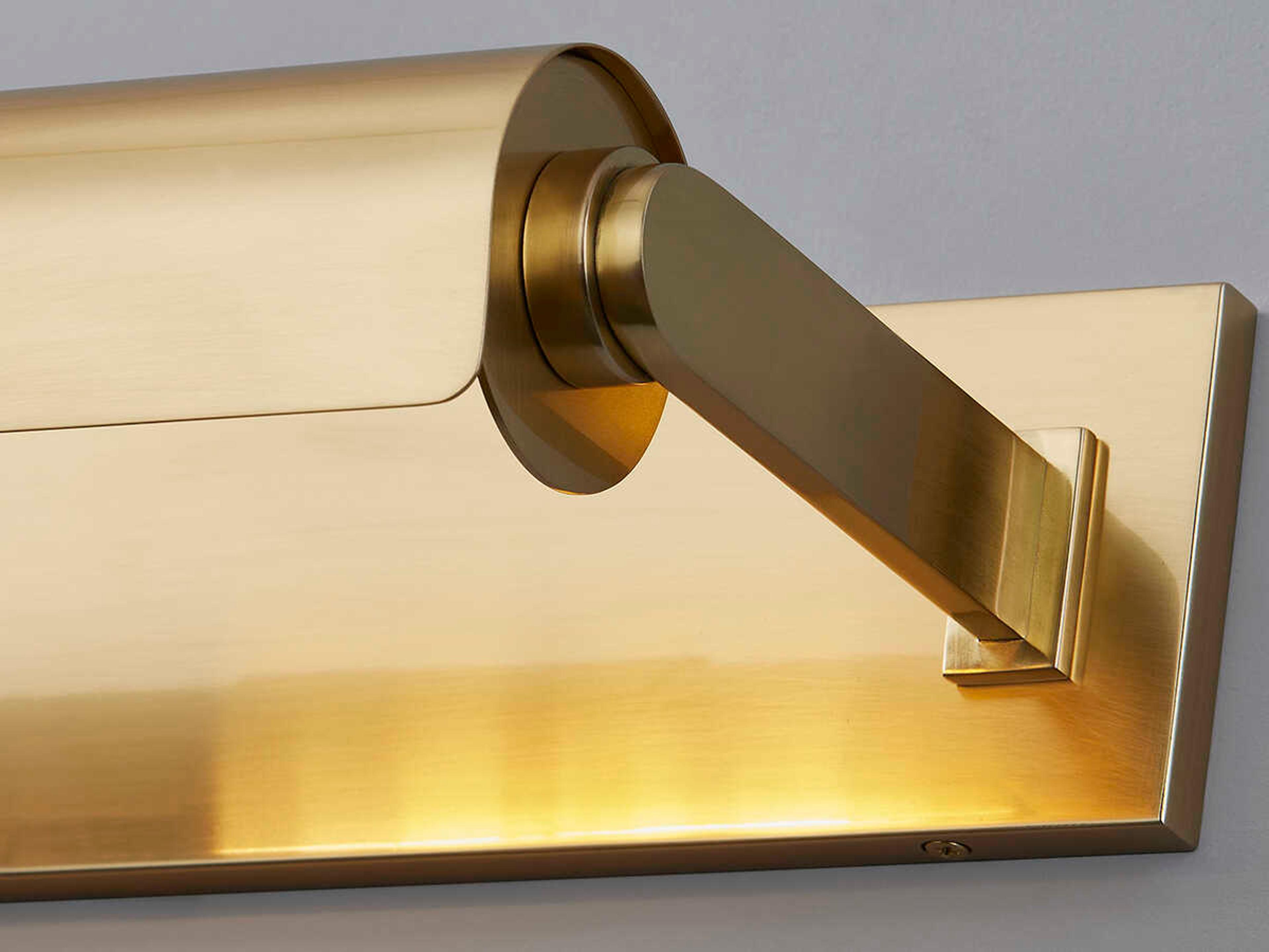 Hudson Valley Oneonta 1-Light Aged Brass Picture Light