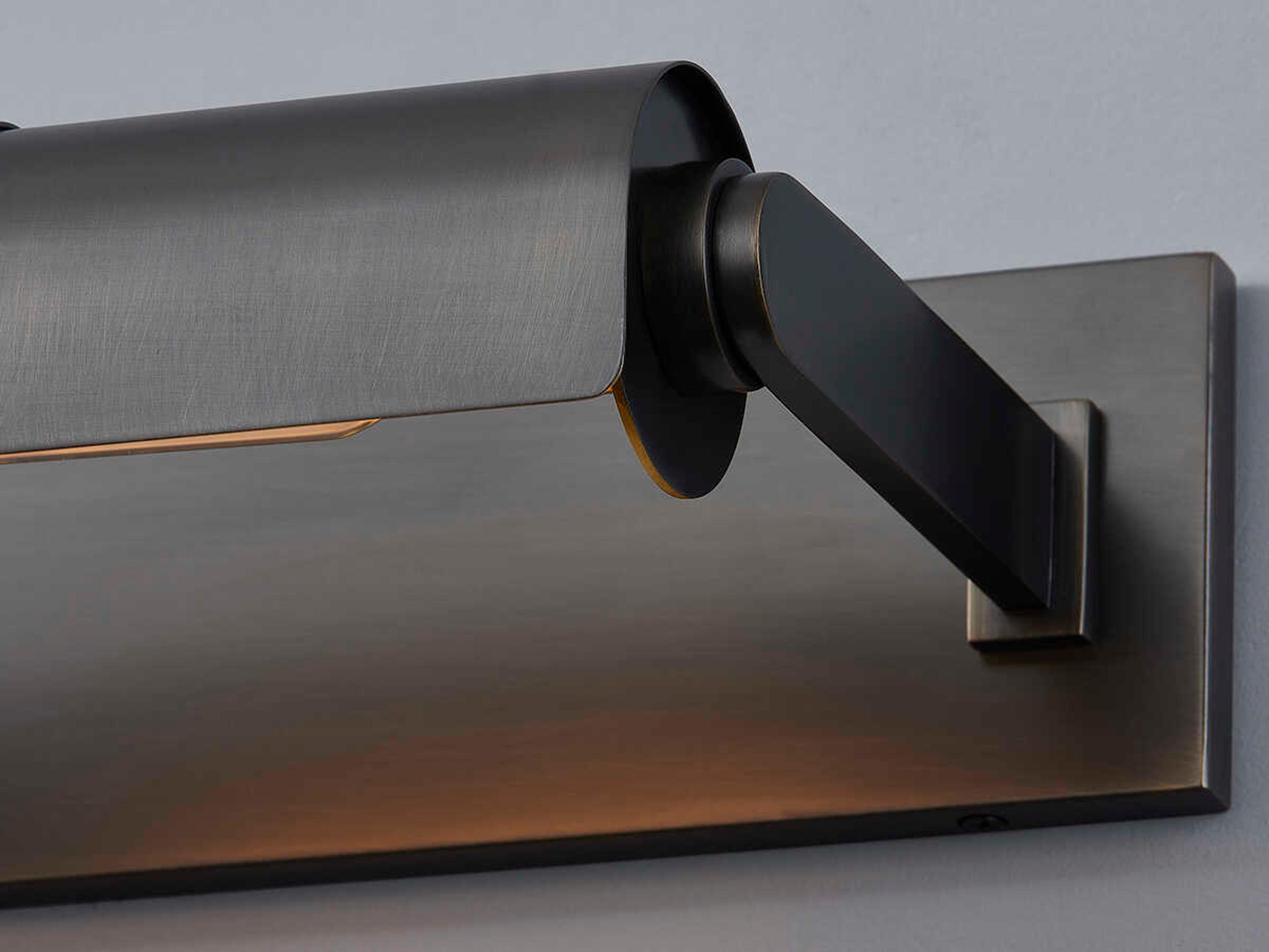 Hudson Valley Oneonta 1-Light Distressed Bronze Picture Light