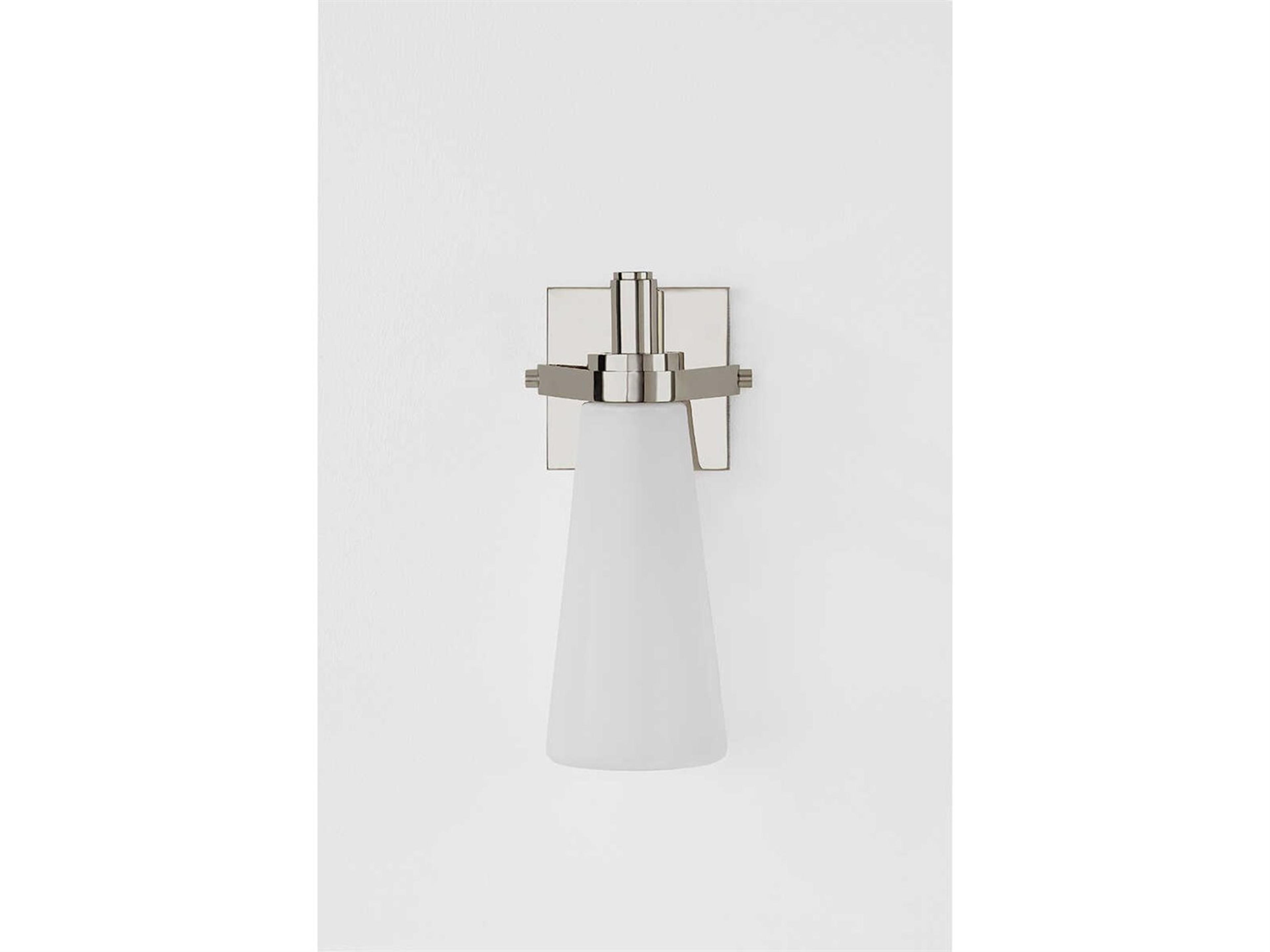Hudson Valley Trude 1-Light Polished Nickel Wall Sconce