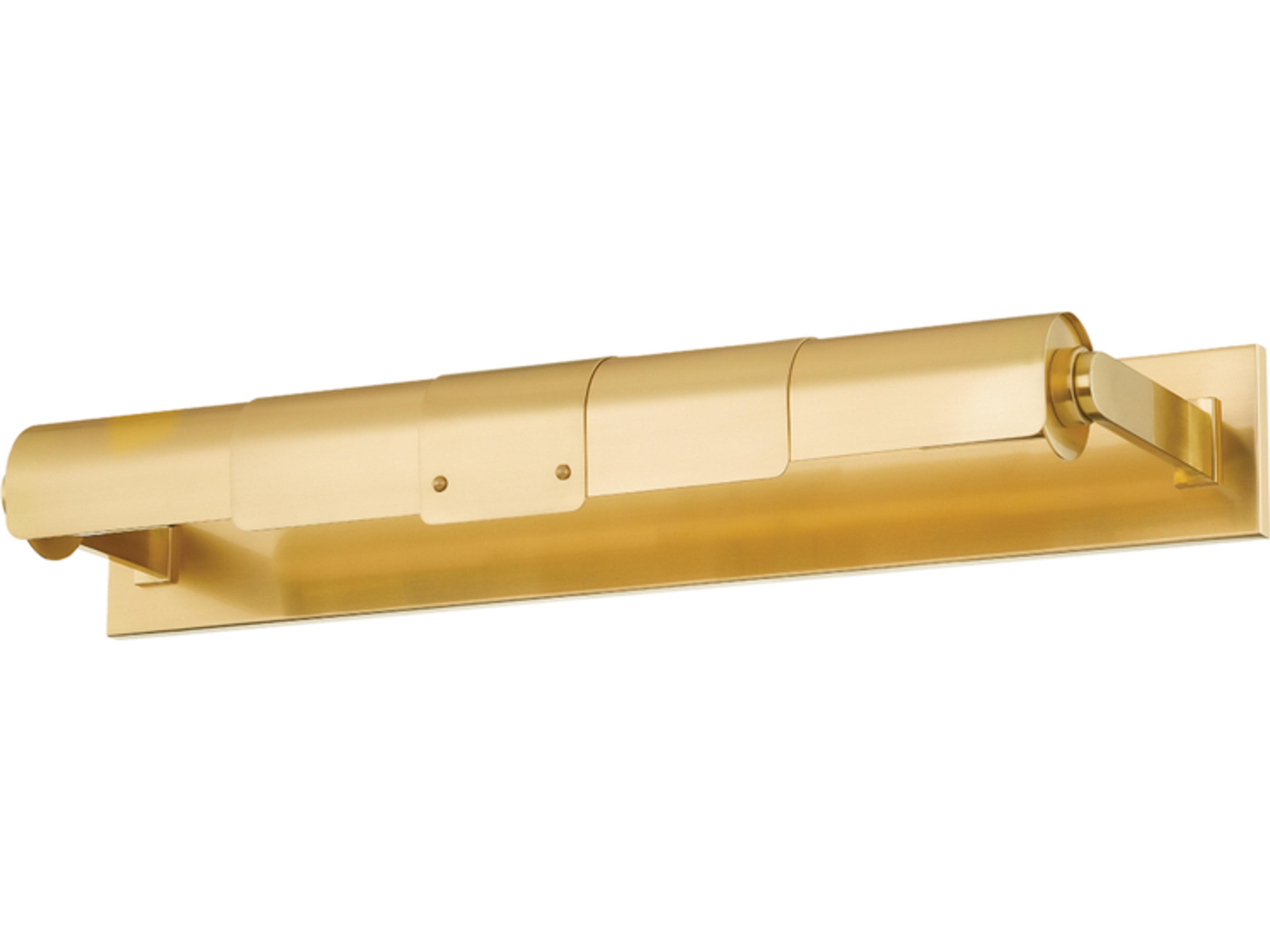 Oneonta 2-Light Aged Brass Picture Light