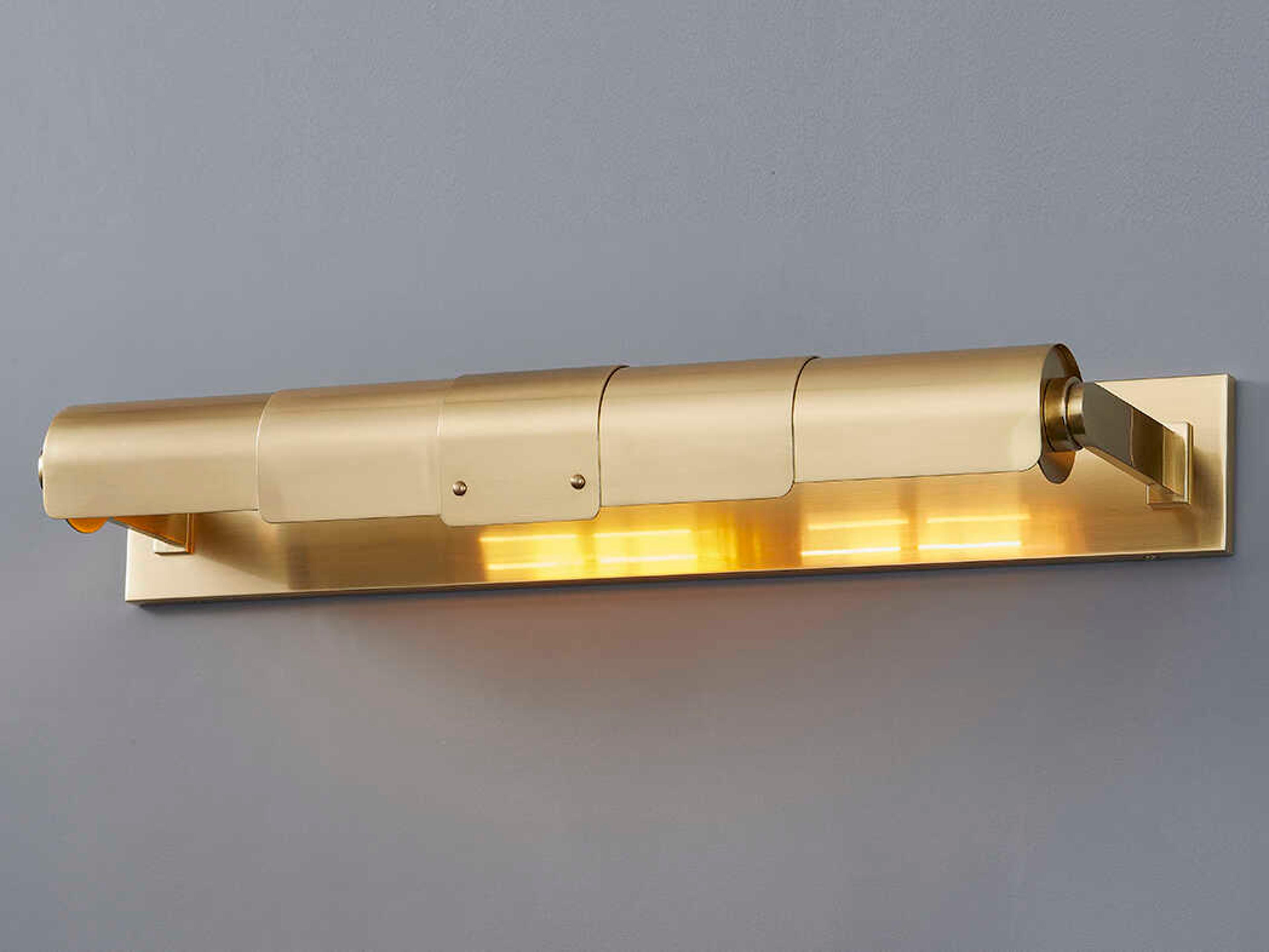 Hudson Valley Oneonta 2-Light Aged Brass Picture Light