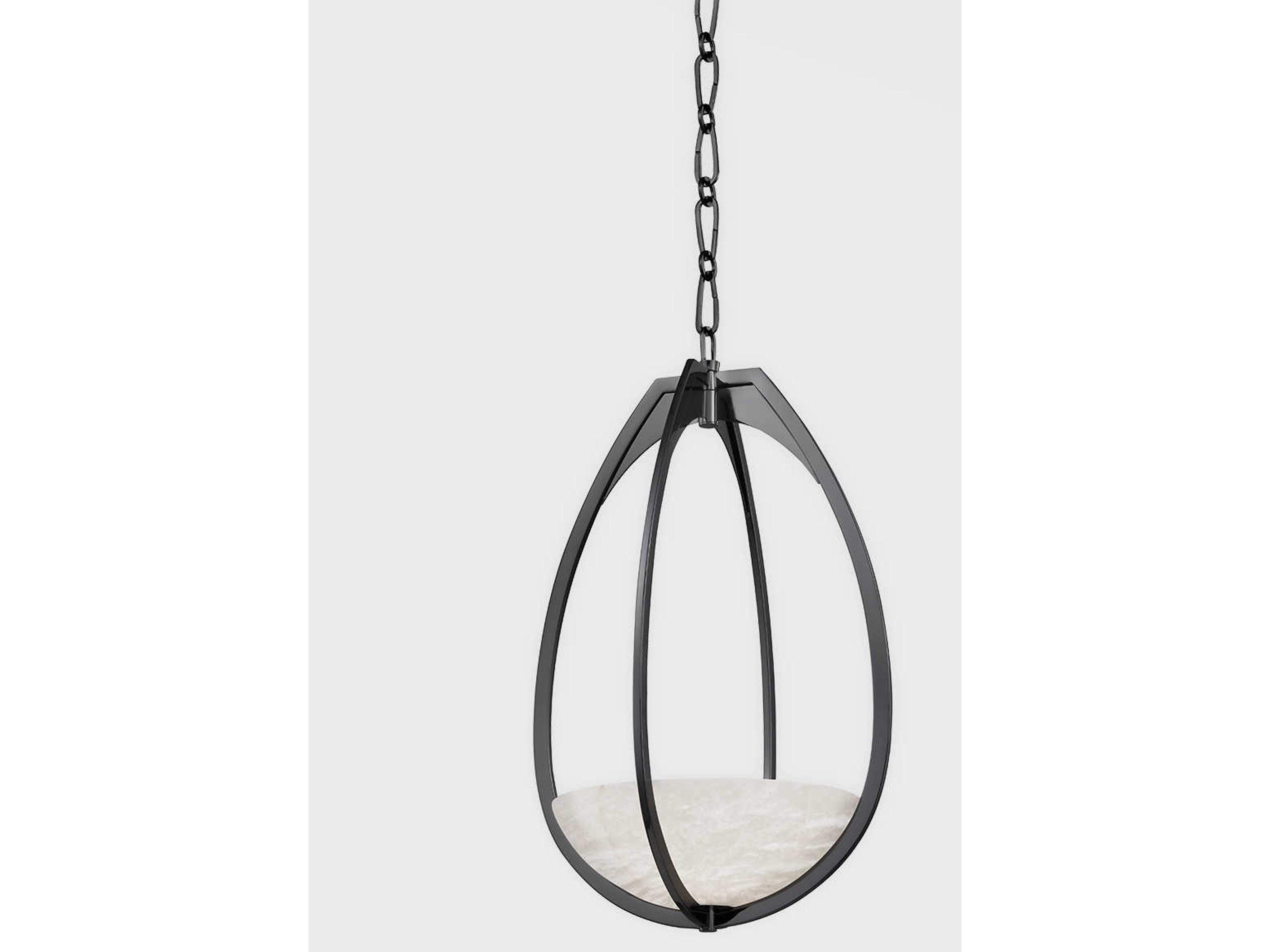 Hudson Valley Lloyd 1-Light Black Nickel LED Pendant