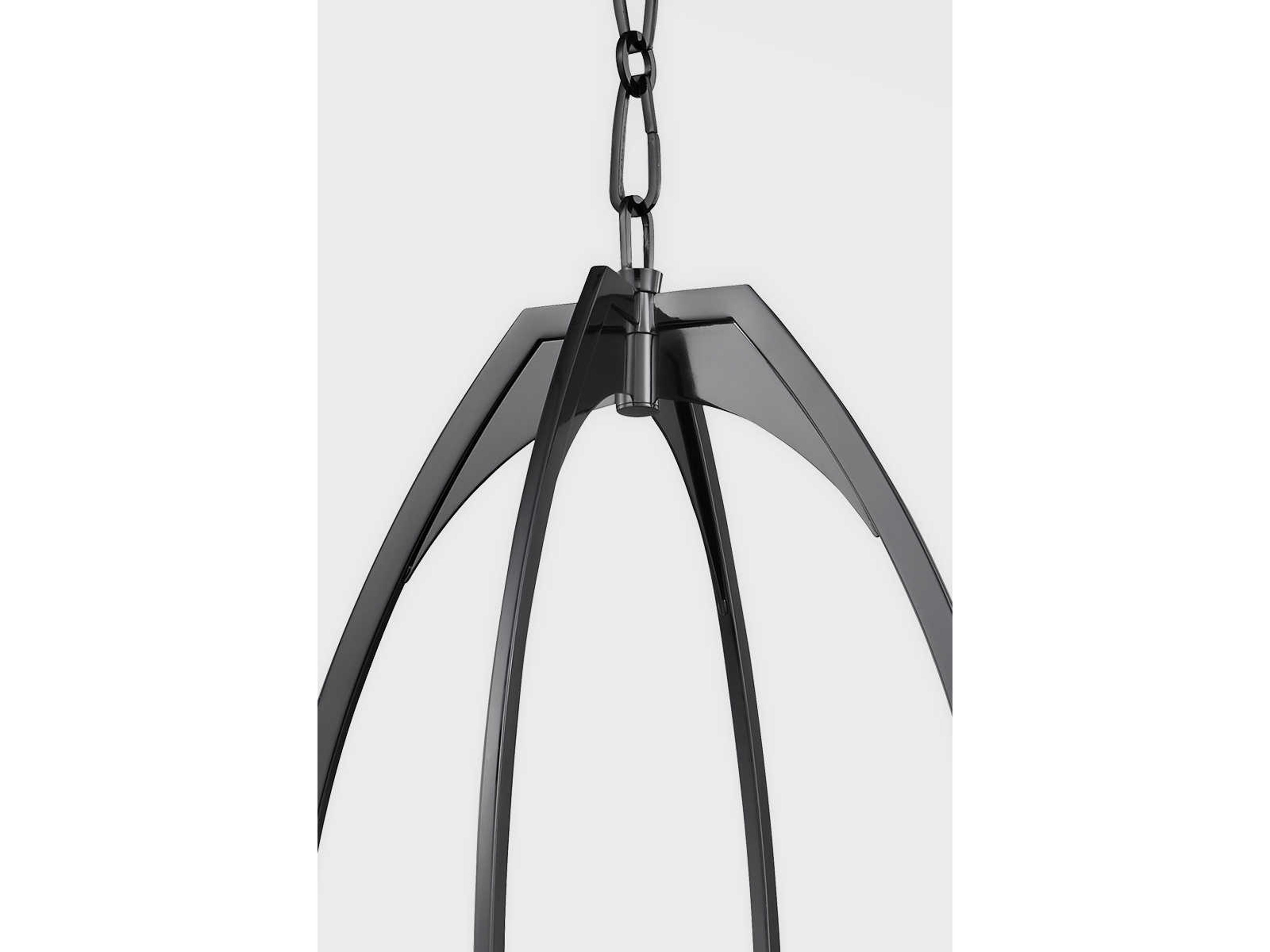 Hudson Valley Lloyd 1-Light Black Nickel LED Pendant