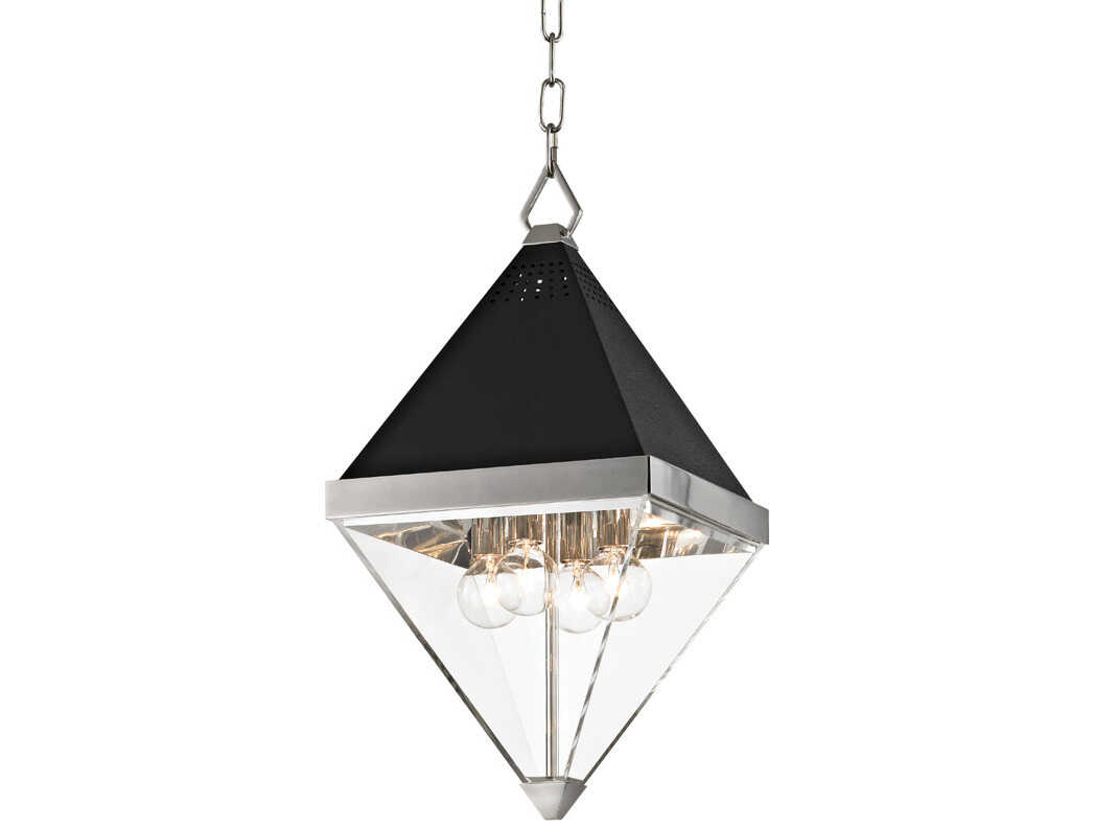 Lighting Coltrane 4 Light Pendant Polished Nickel