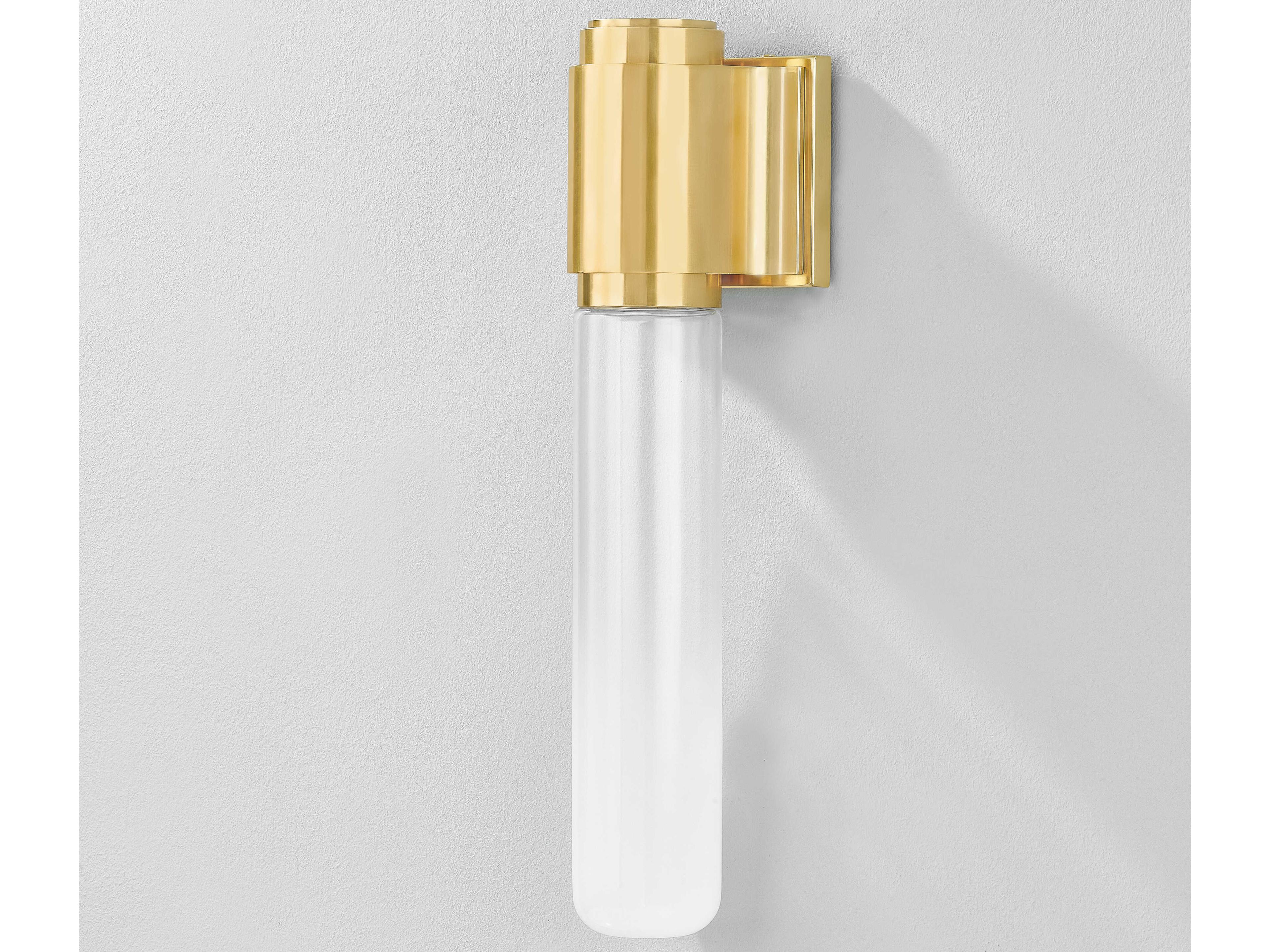 Hudson Valley Colrain 1-Light Aged Brass Wall Sconce