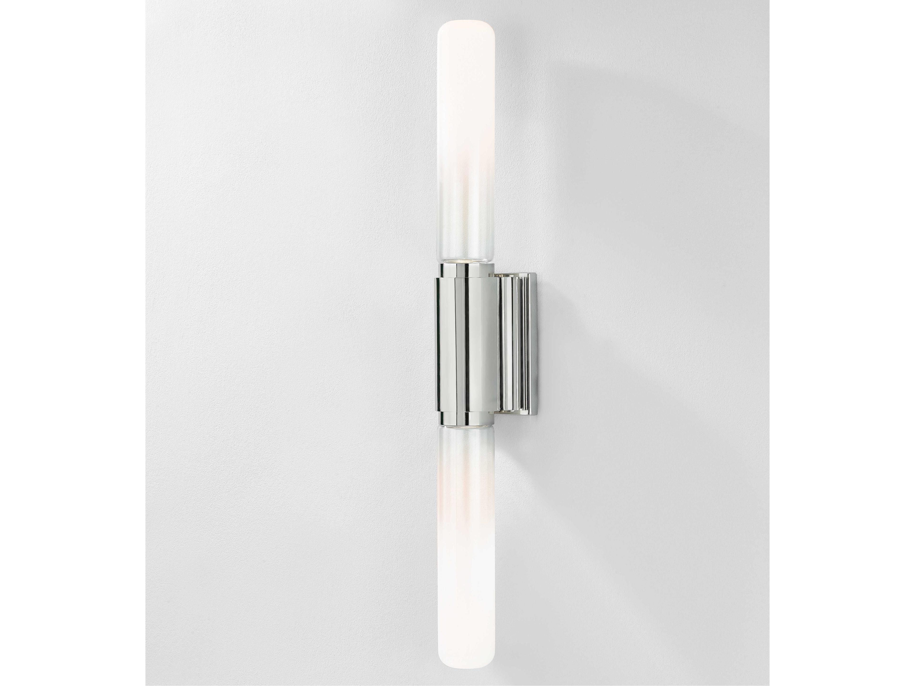 Hudson Valley Colrain 2-Light Polished Nickel Wall Sconce