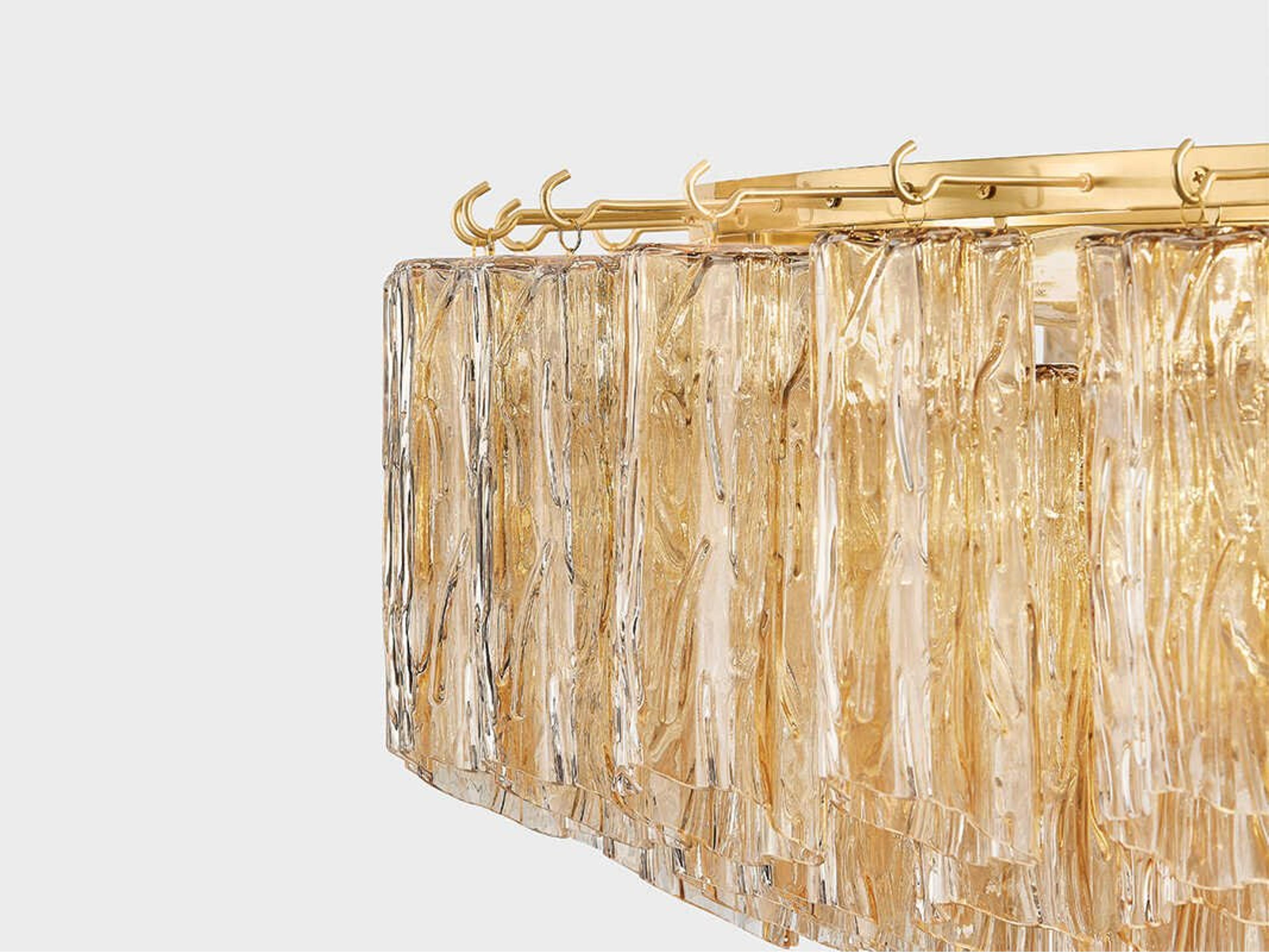 Hudson Valley Watertown 21-Light Aged Brass Chandelier