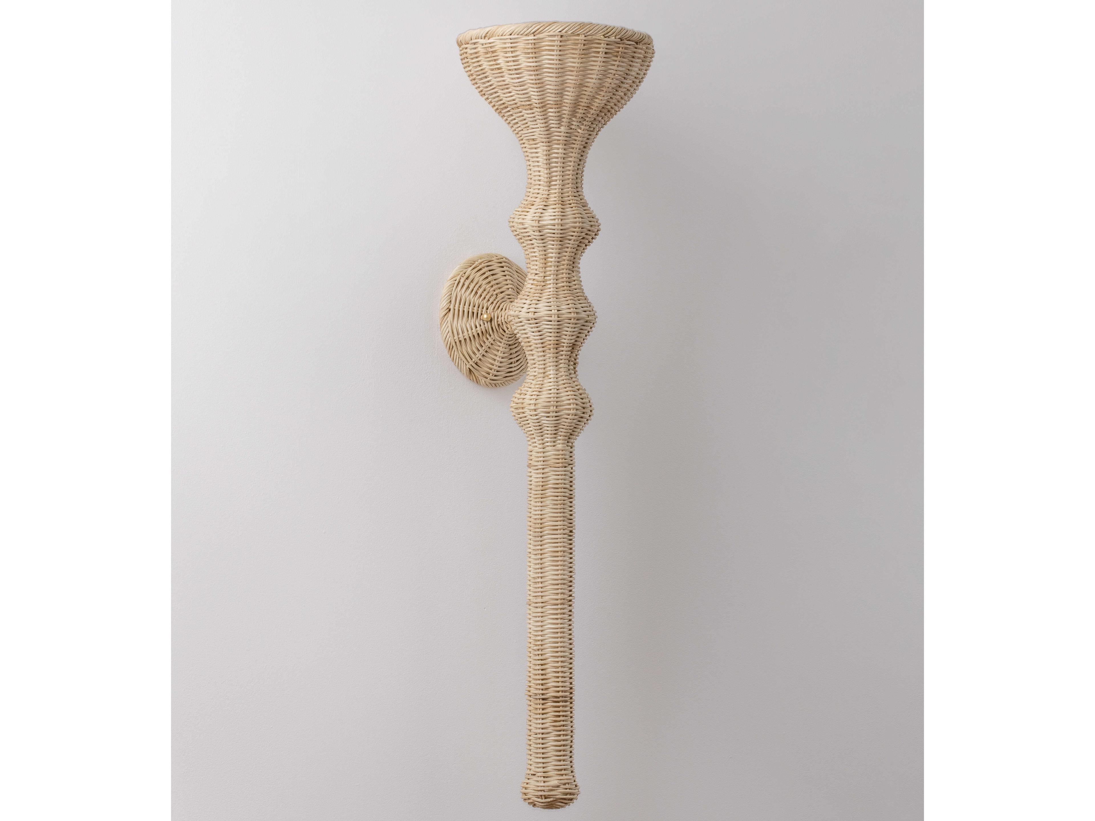 Hudson Valley Mamaroneck 1-Light Gold Leaf Brown Wall Sconce