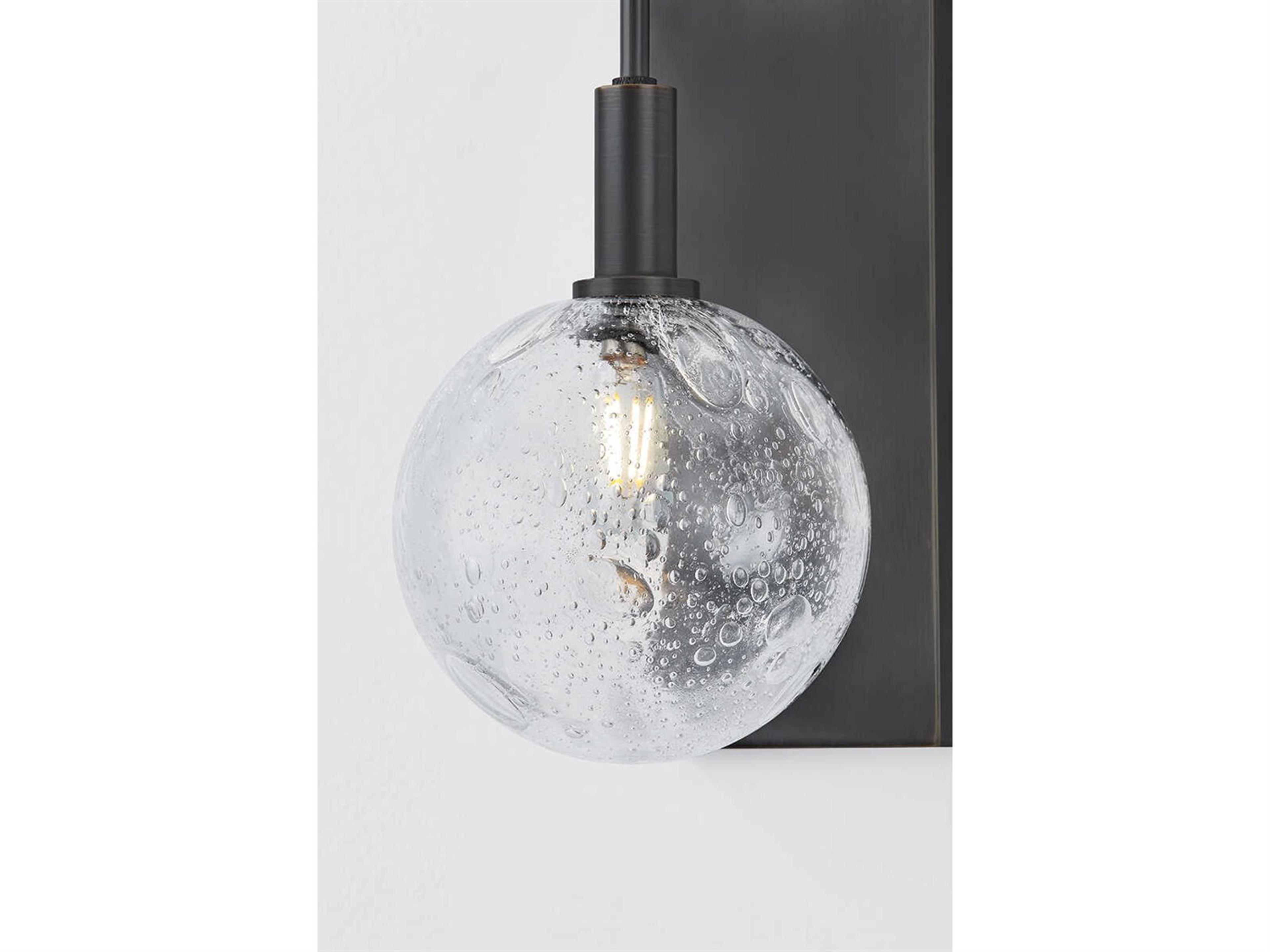 Hudson Valley Onteora 1-Light Distressed Bronze Wall Sconce