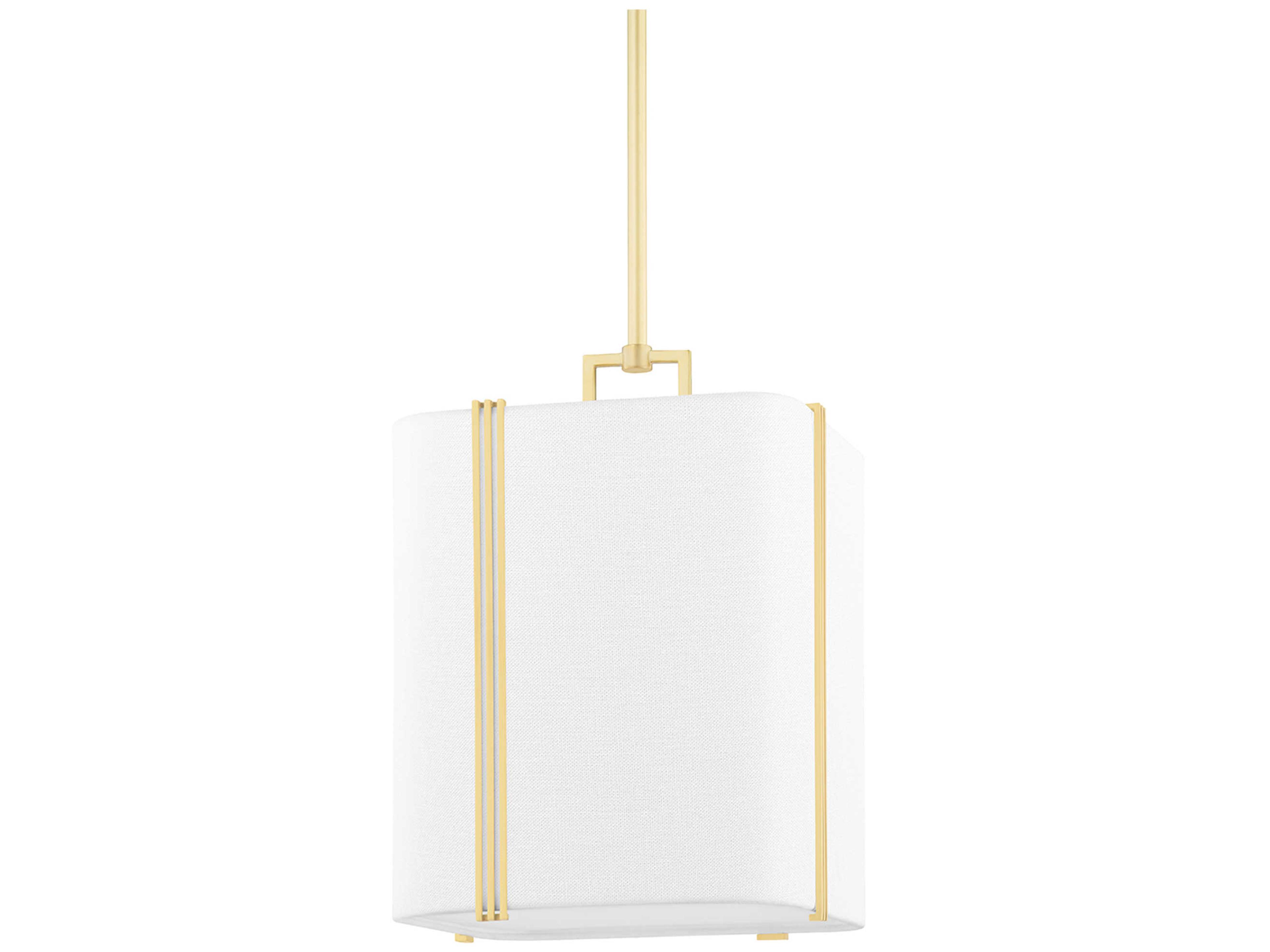 Downing 1-Light Aged Brass Pendant