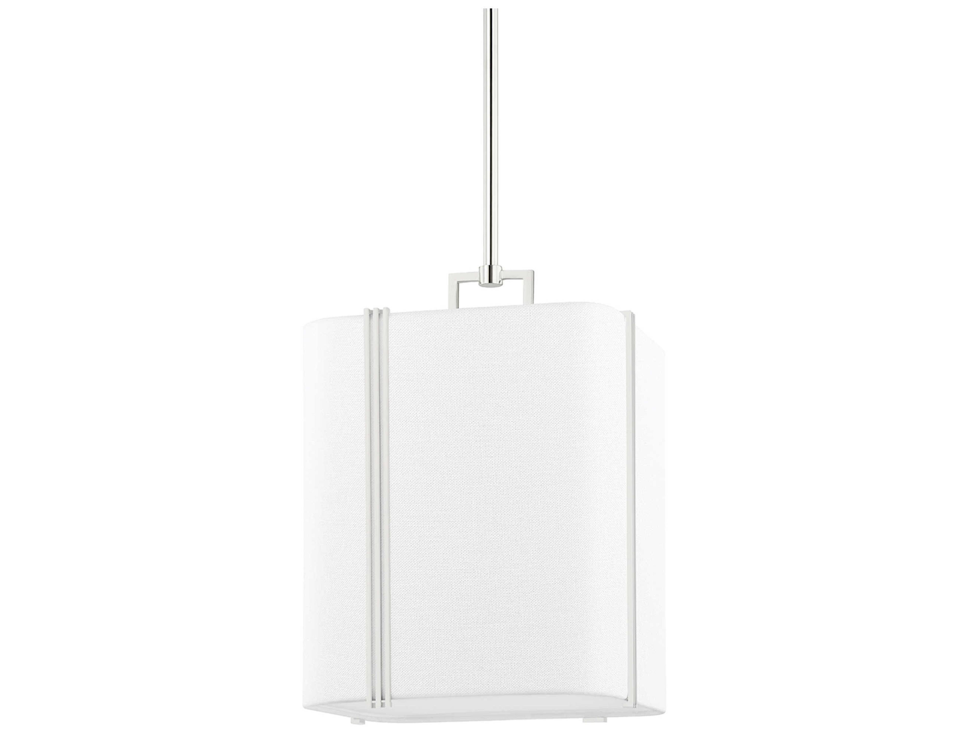 Downing 1-Light Polished Nickel Pendant