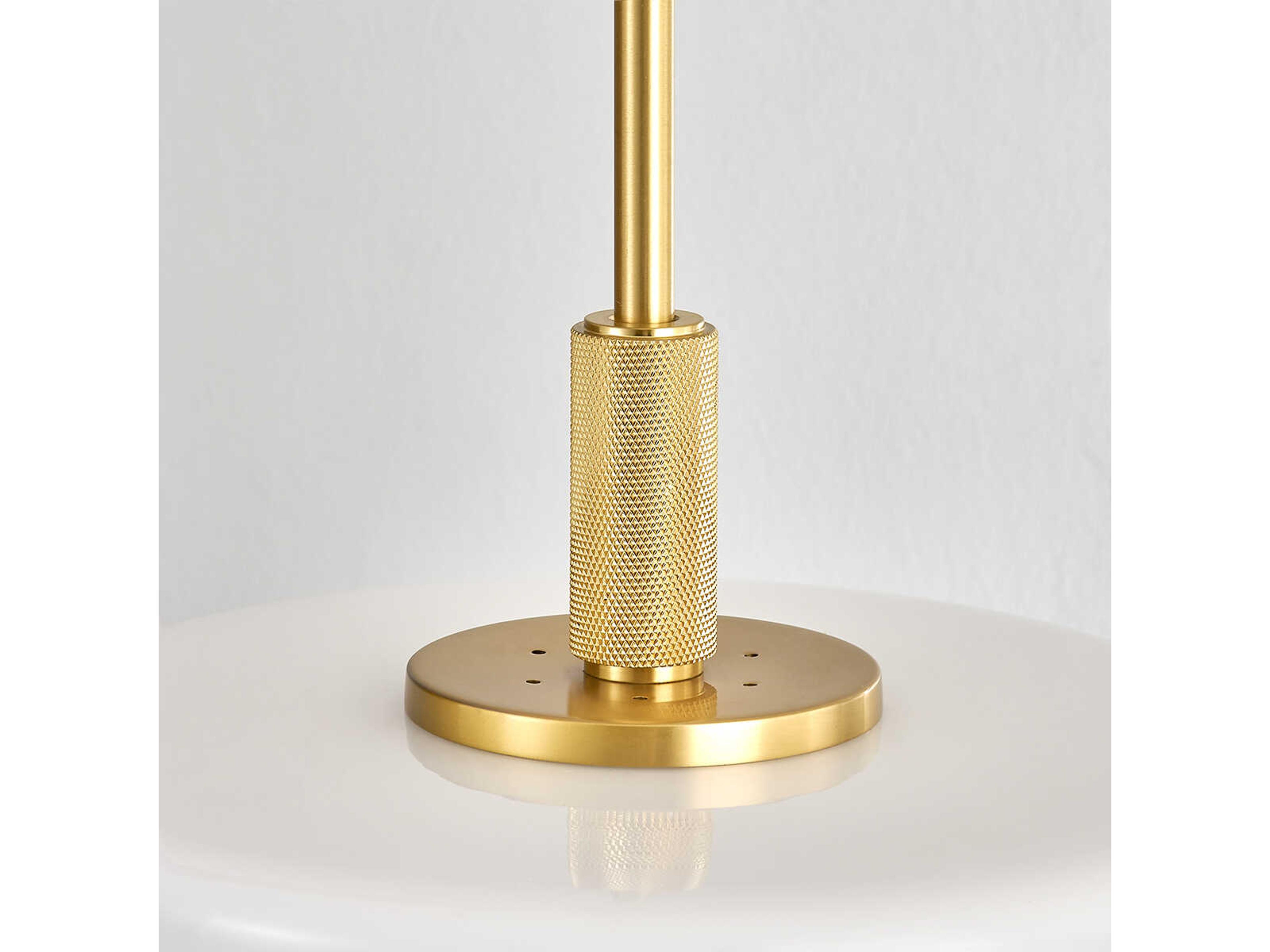 Hudson Valley Lethbridge 1-Light Aged Brass Bowl Mini Pendant