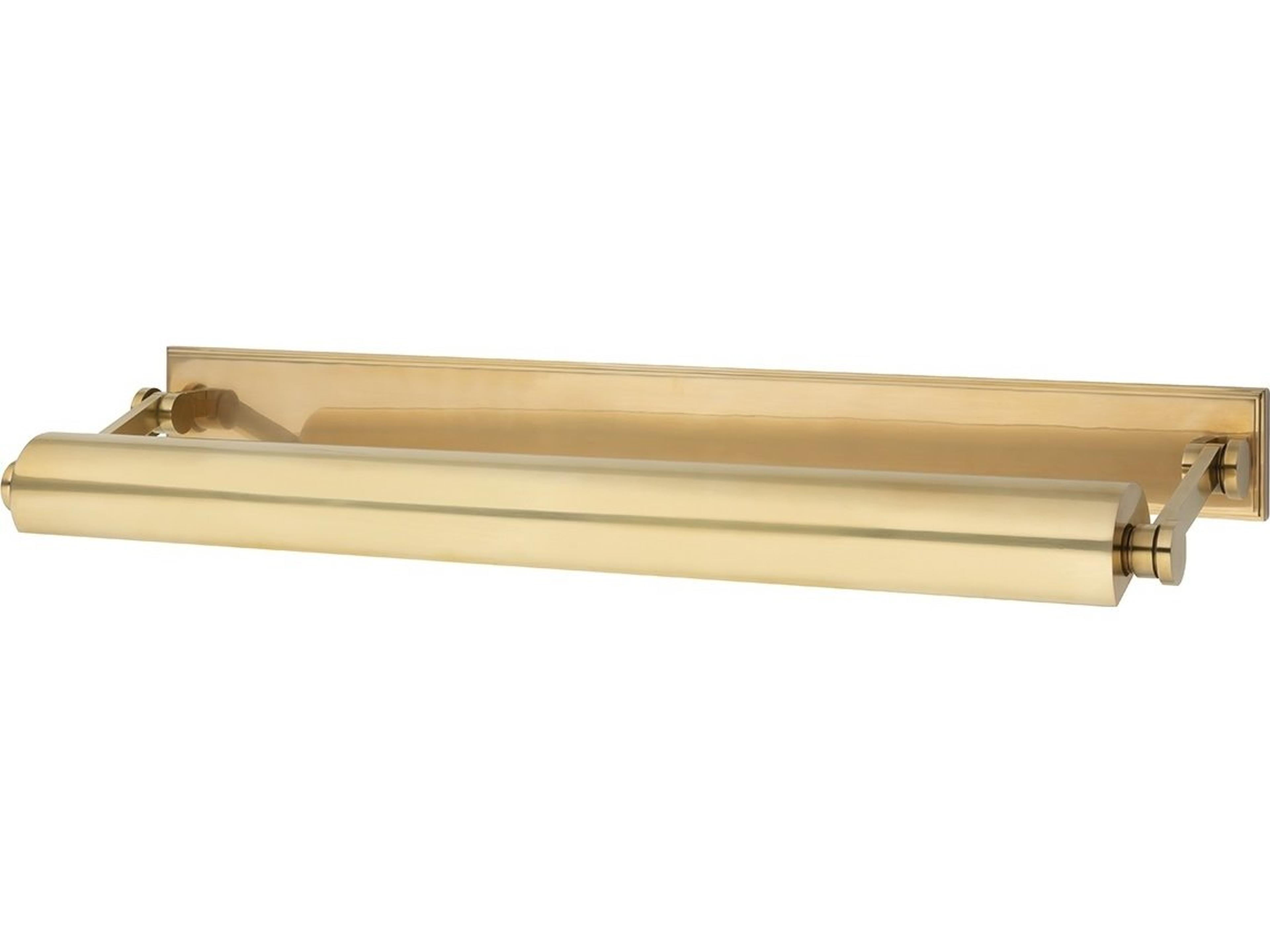 Merrick 4-Light Aged Brass Picture Light