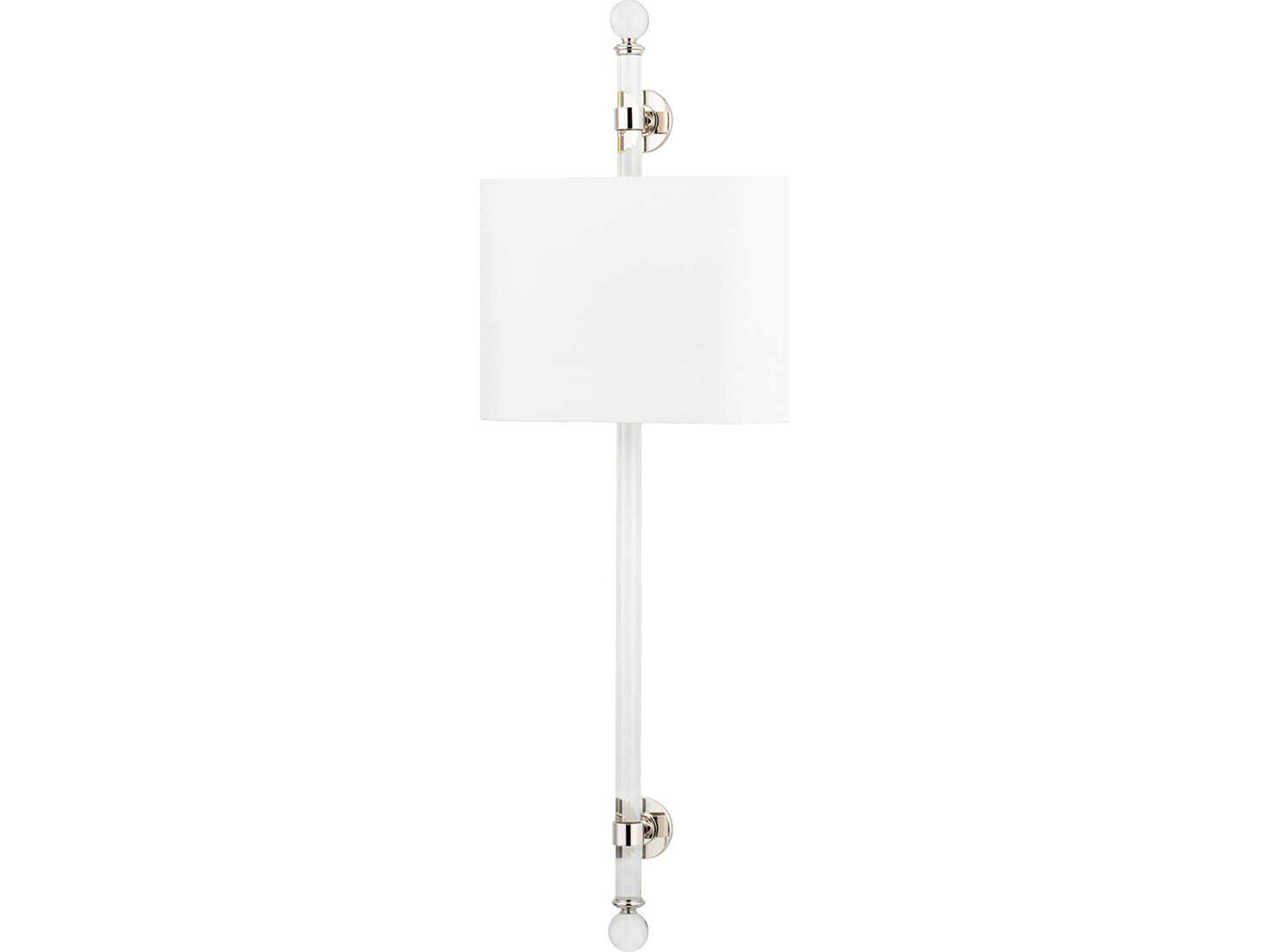 Wertham 2-Light Polished Nickel Wall Sconce