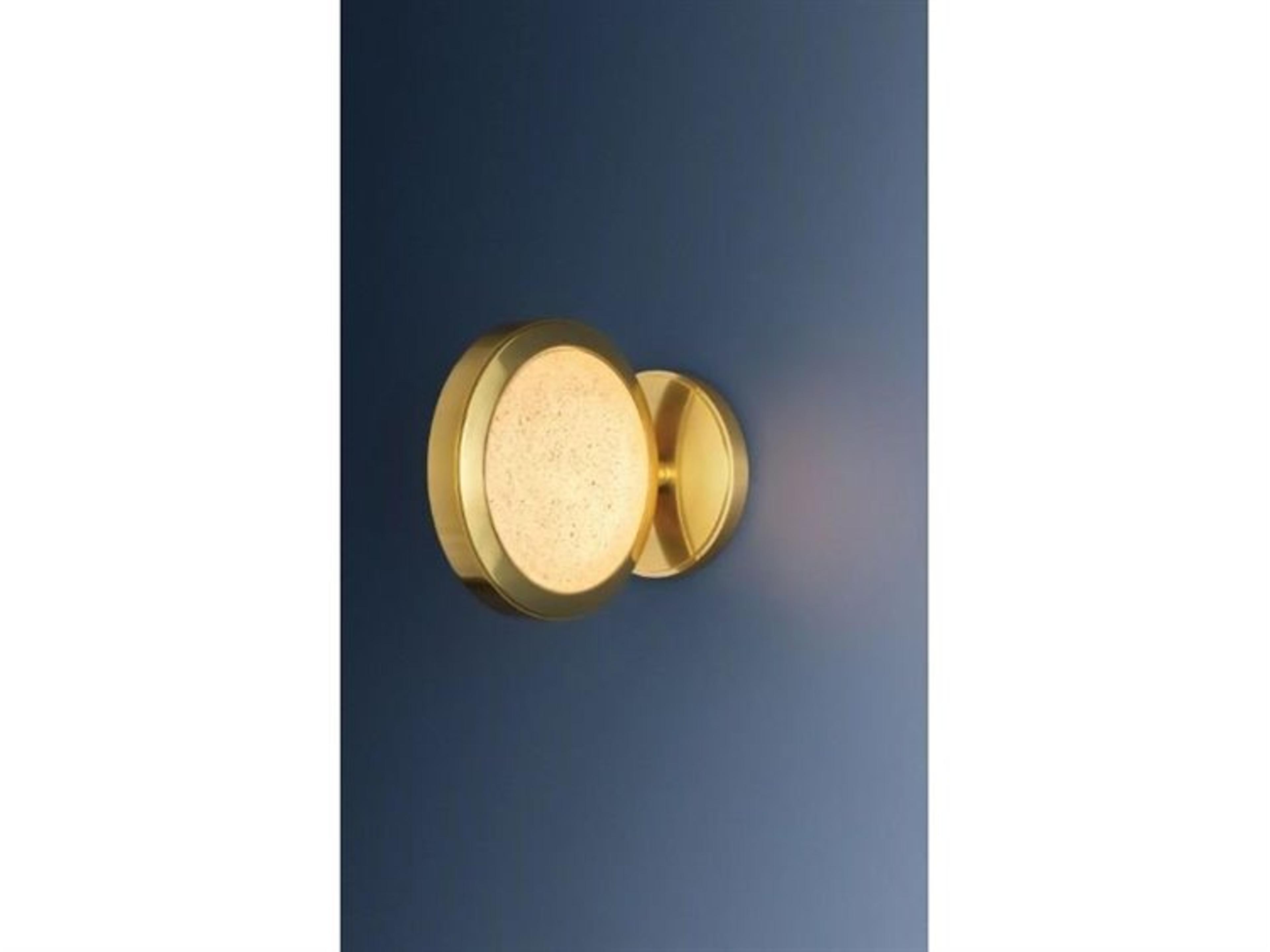 Hudson Valley Harris 1-Light Aged Brass Wall Sconce