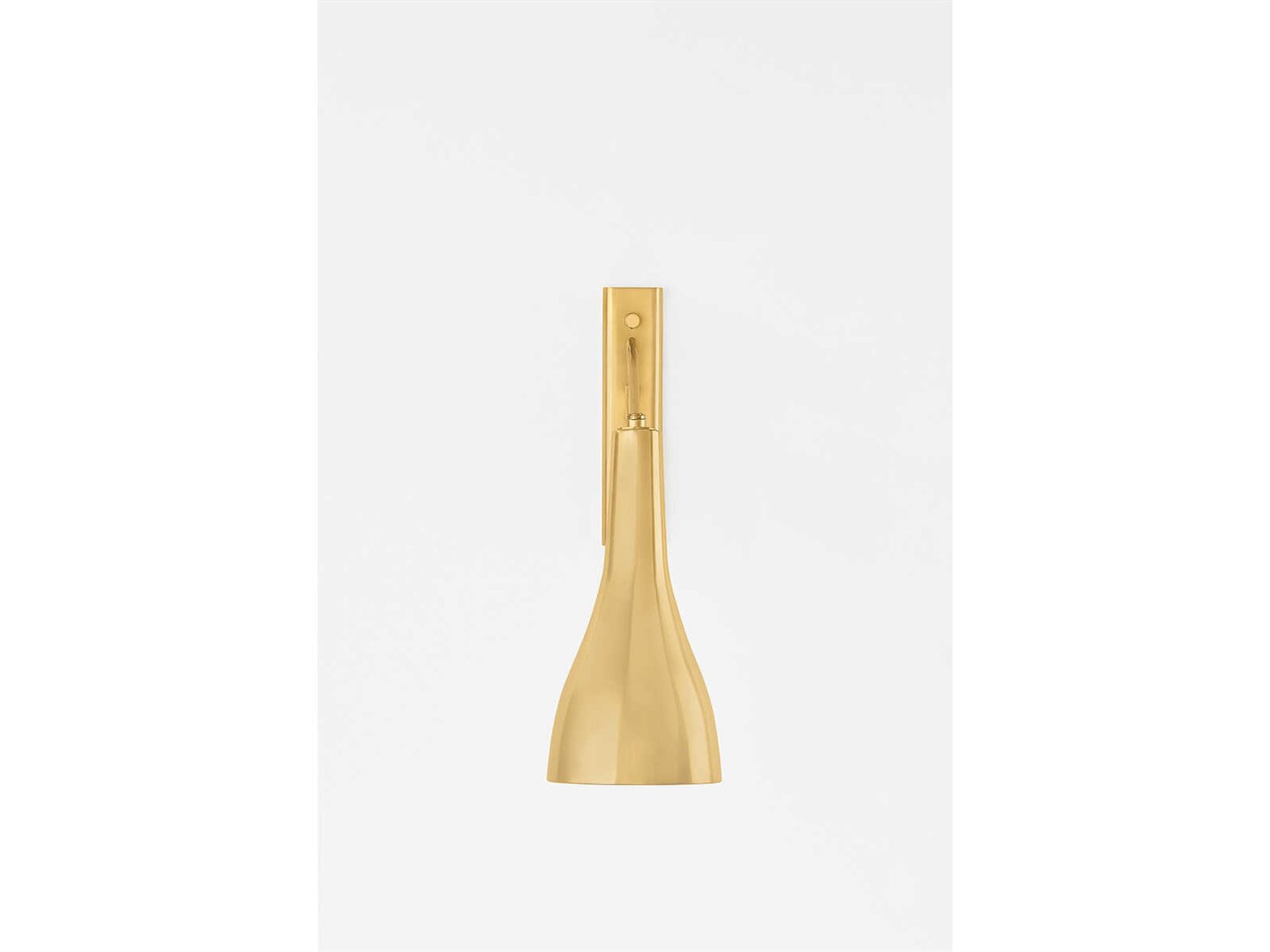 Hudson Valley Northford 1-Light Aged Brass Swing Wall Sconce