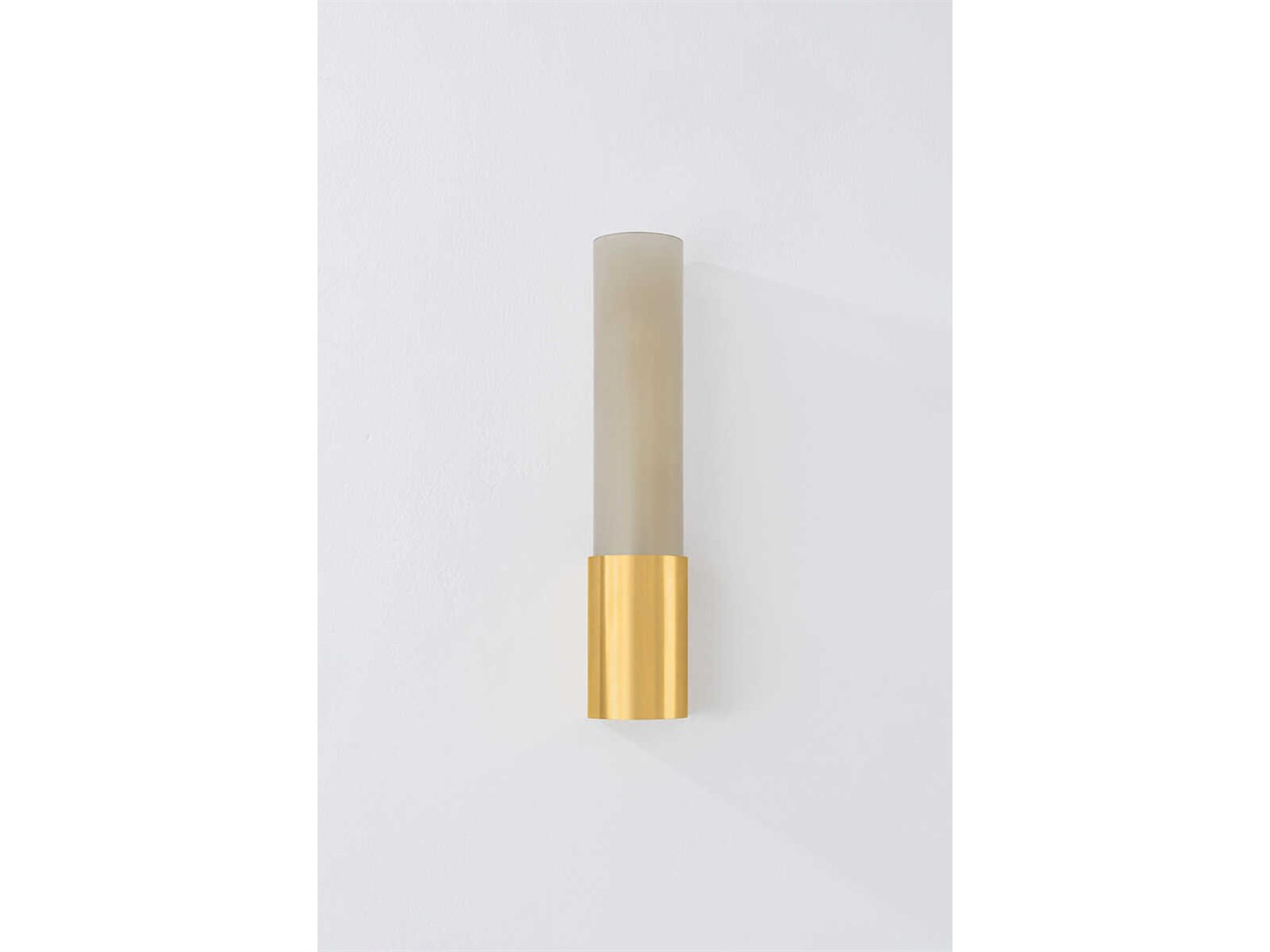 Hudson Valley Somersville 1-Light Aged Brass Bronze Wall Sconce