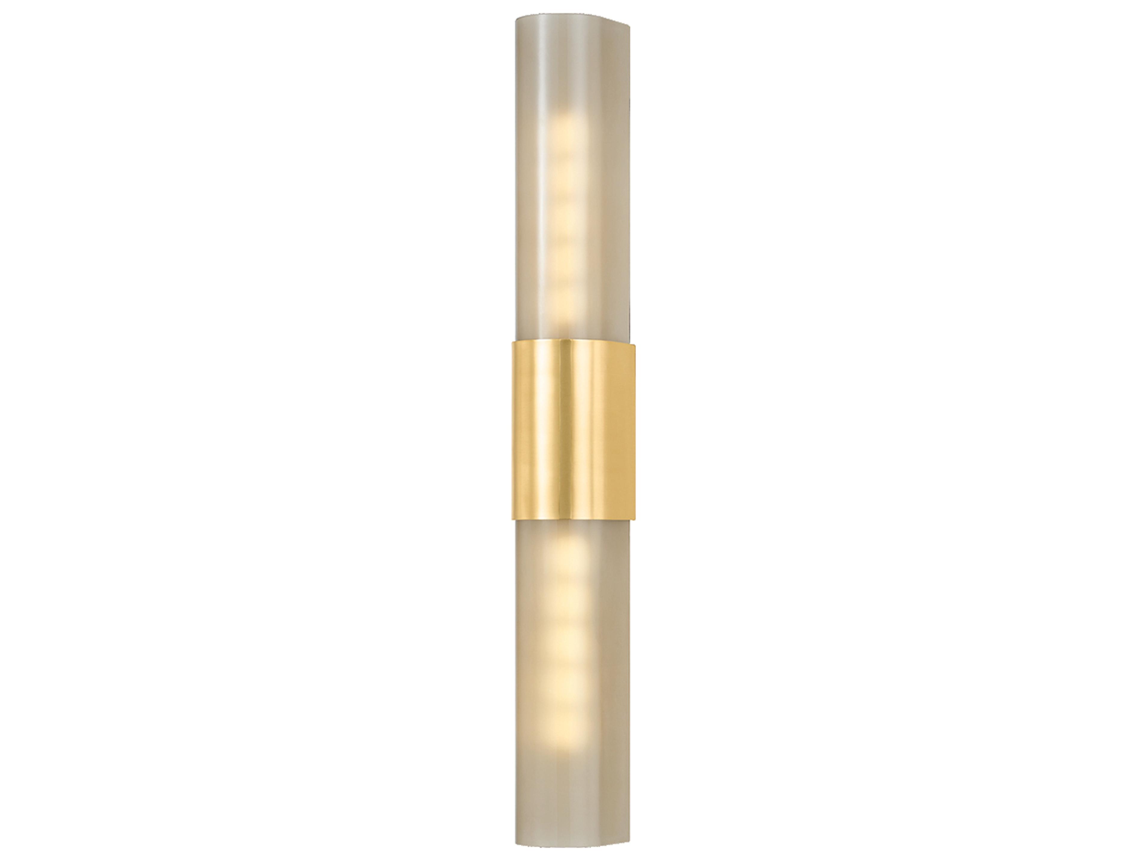 Somersville 2-Light Aged Brass Wall Sconce