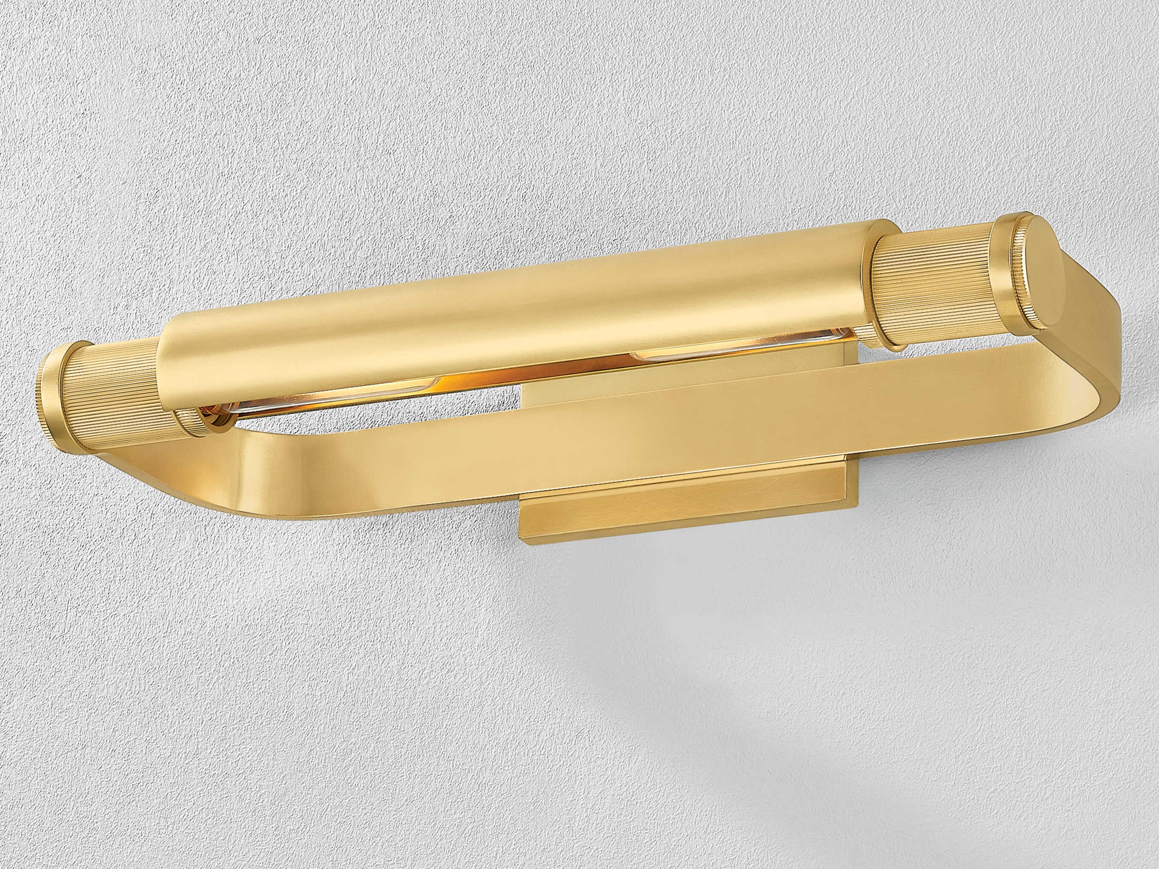 Hudson Valley Elm Park 2-Light Aged Brass Picture Light