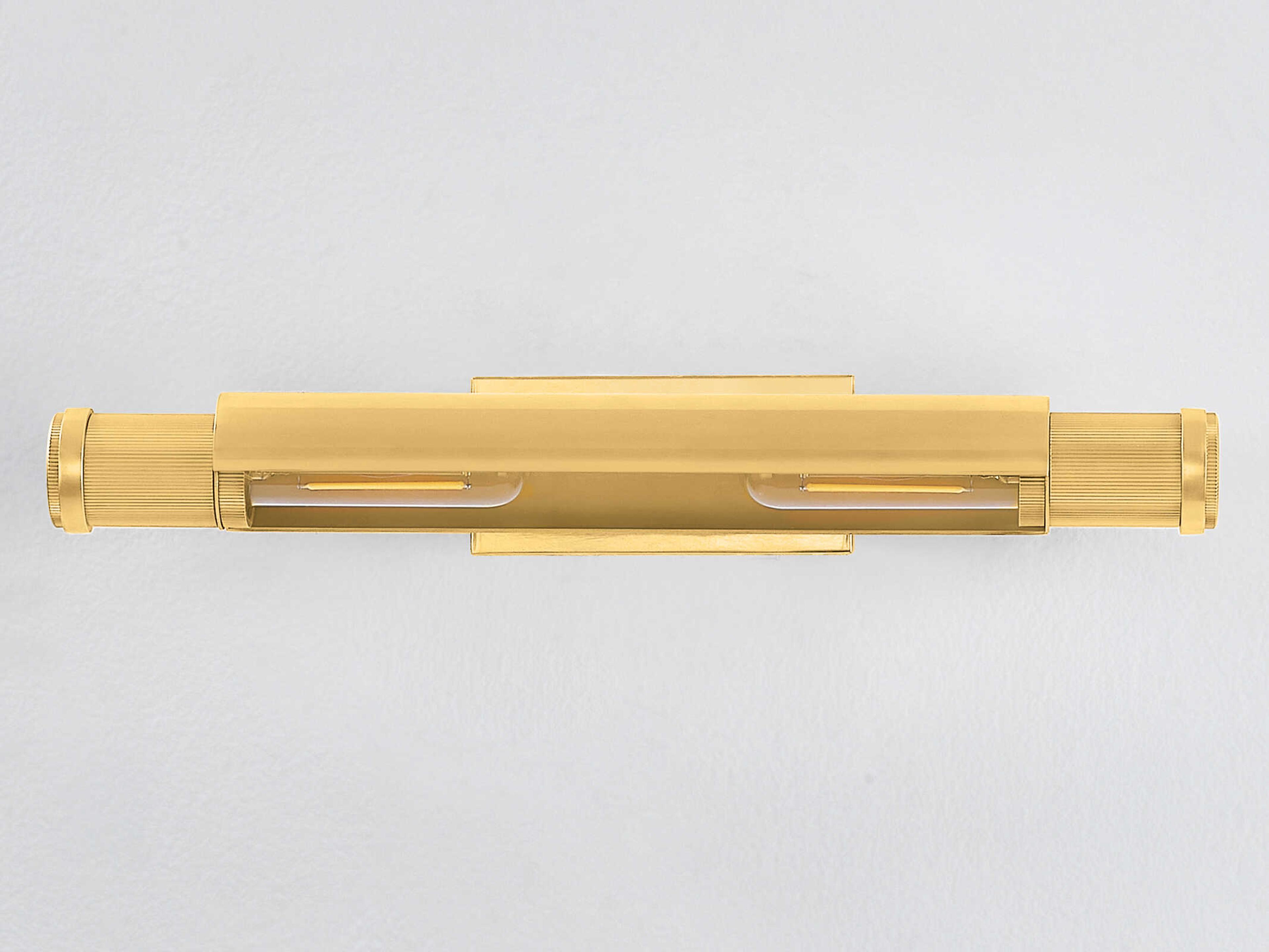 Hudson Valley Elm Park 2-Light Aged Brass Picture Light