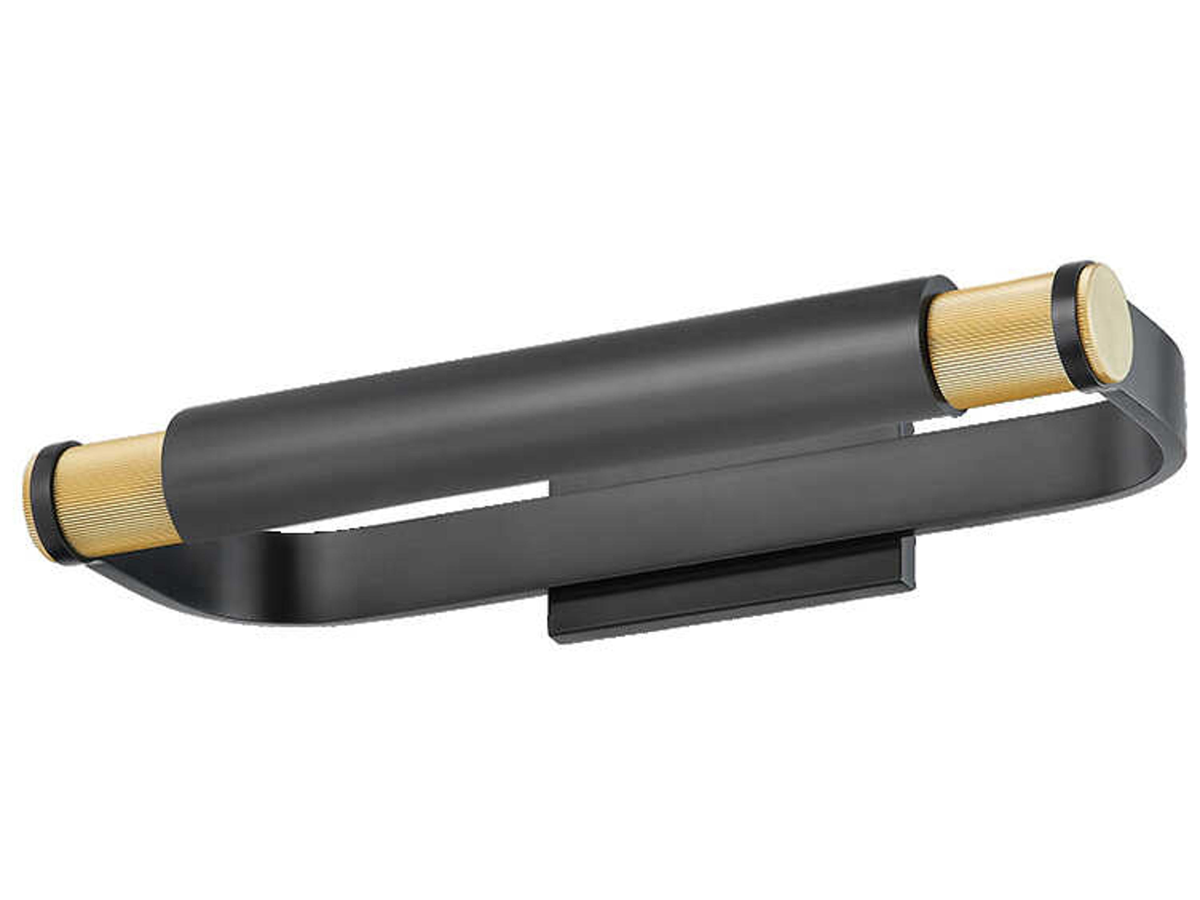 Elm Park 2-Light Aged Brass Distressed Bronze Black Picture Light