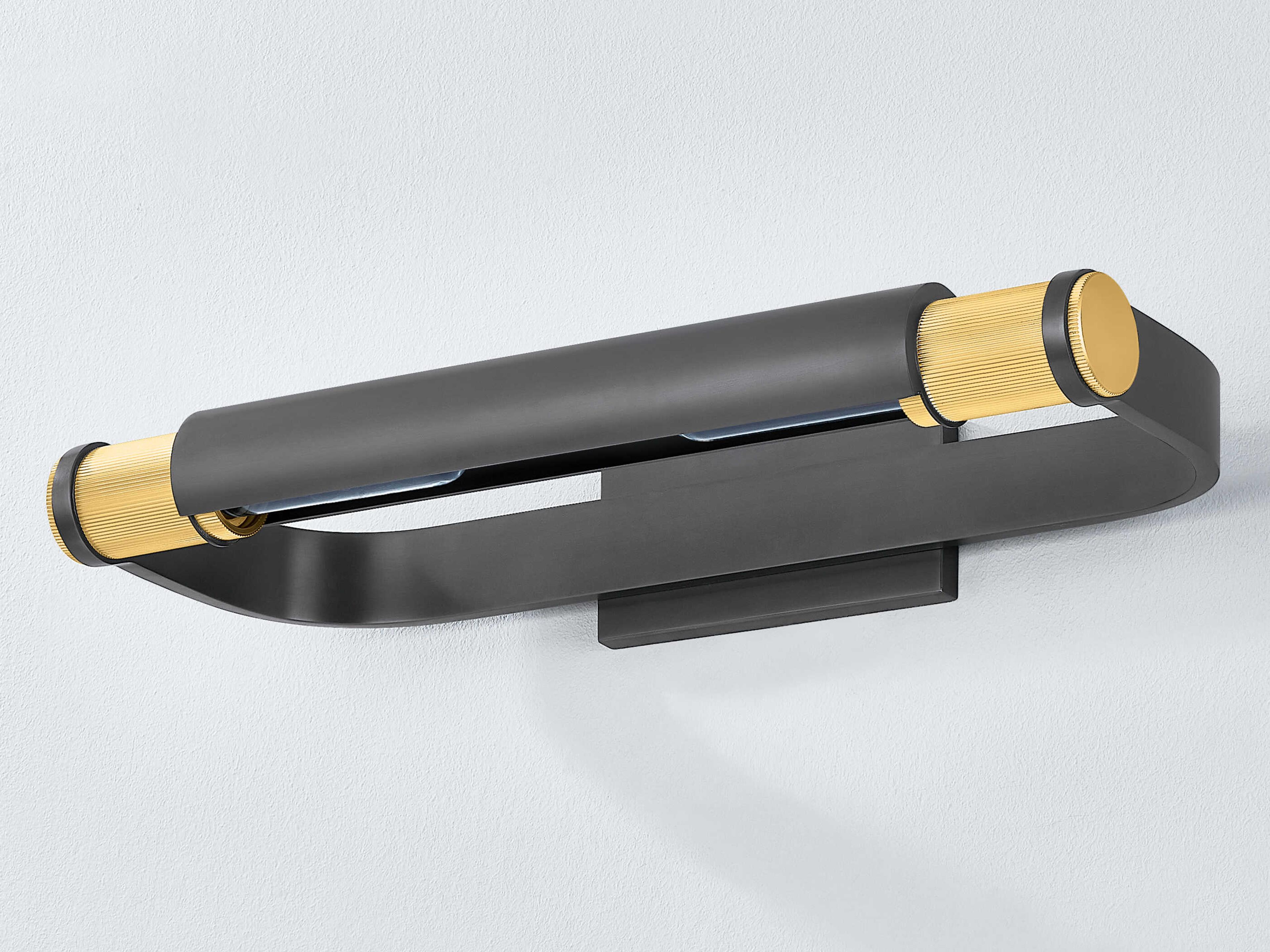 Hudson Valley Elm Park 2-Light Aged Brass Distressed Bronze Black Picture Light