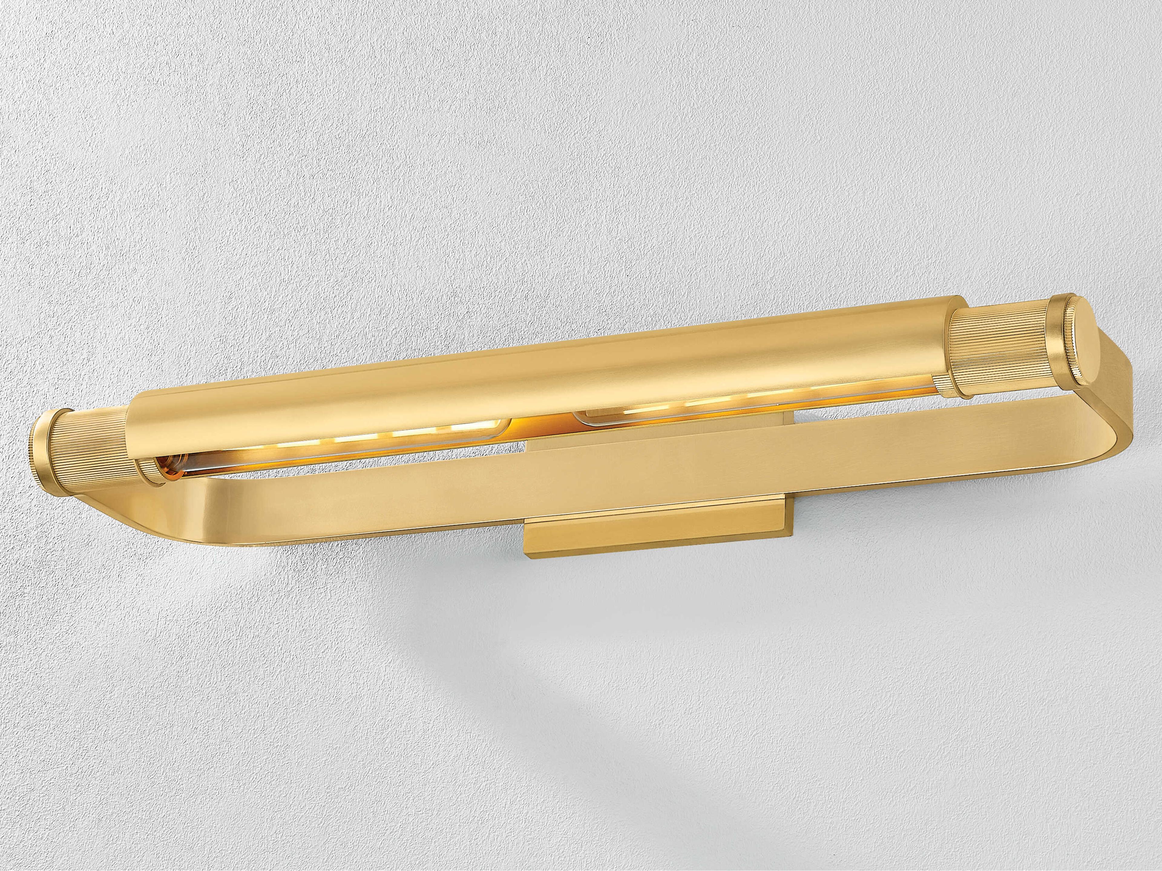 Hudson Valley Elm Park 2-Light Aged Brass Picture Light