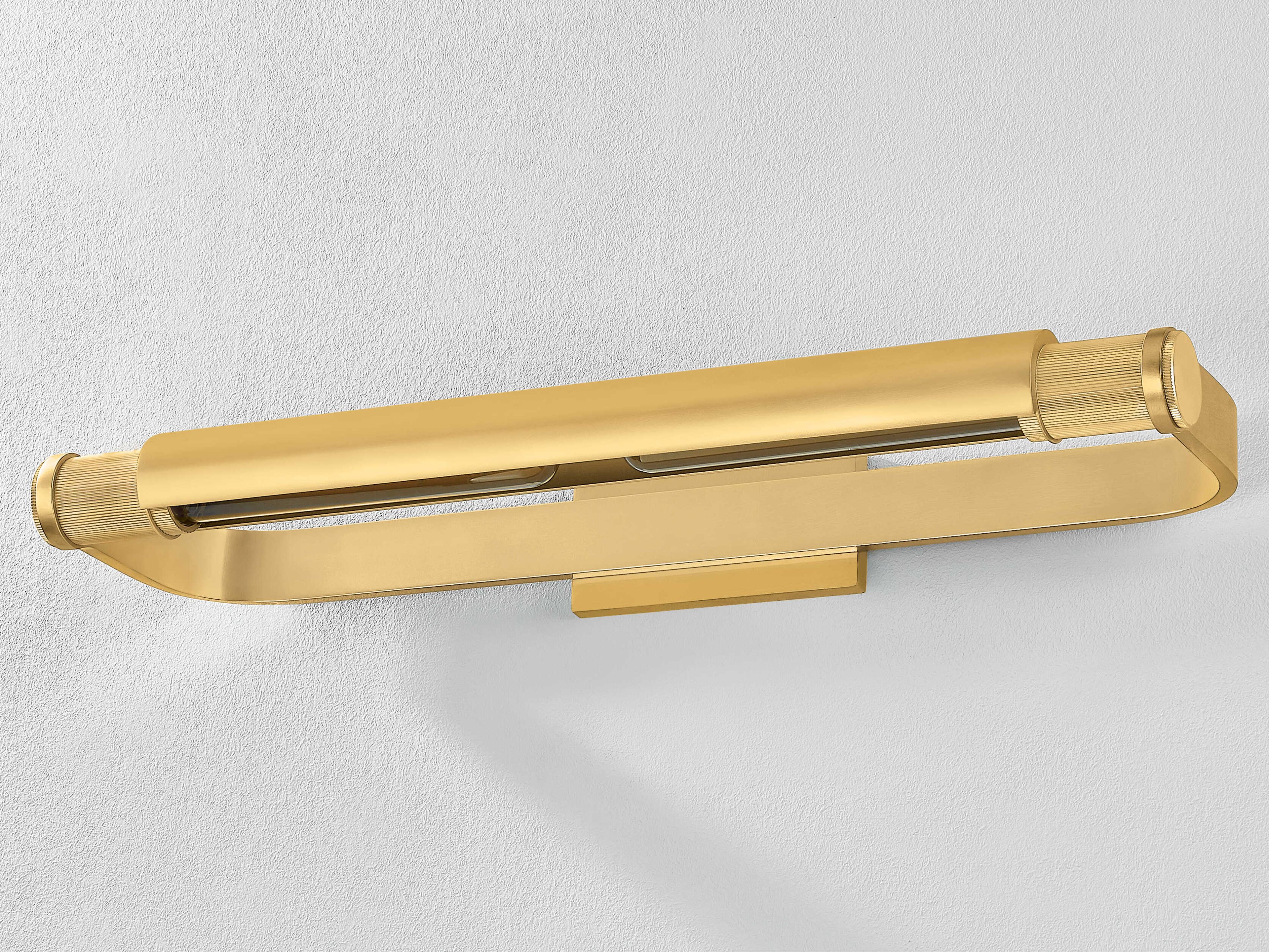 Hudson Valley Elm Park 2-Light Aged Brass Picture Light