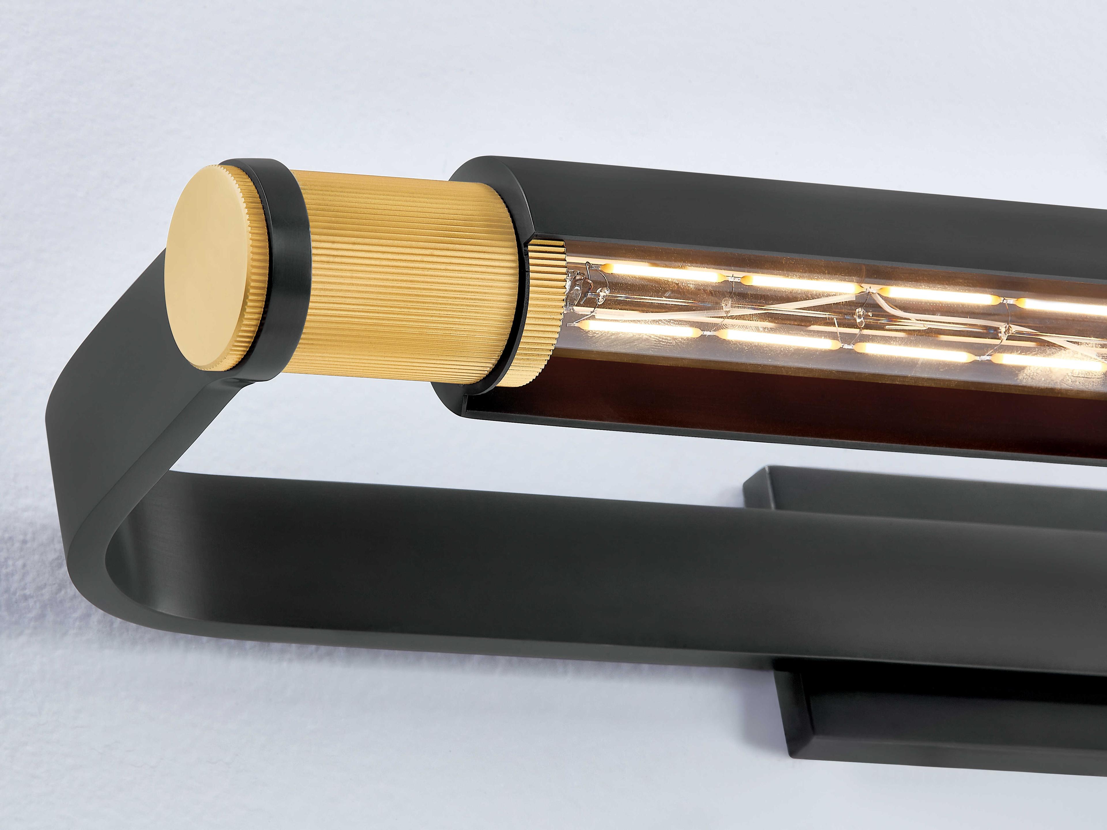 Hudson Valley Elm Park 2-Light Aged Brass Distressed Bronze Black Picture Light