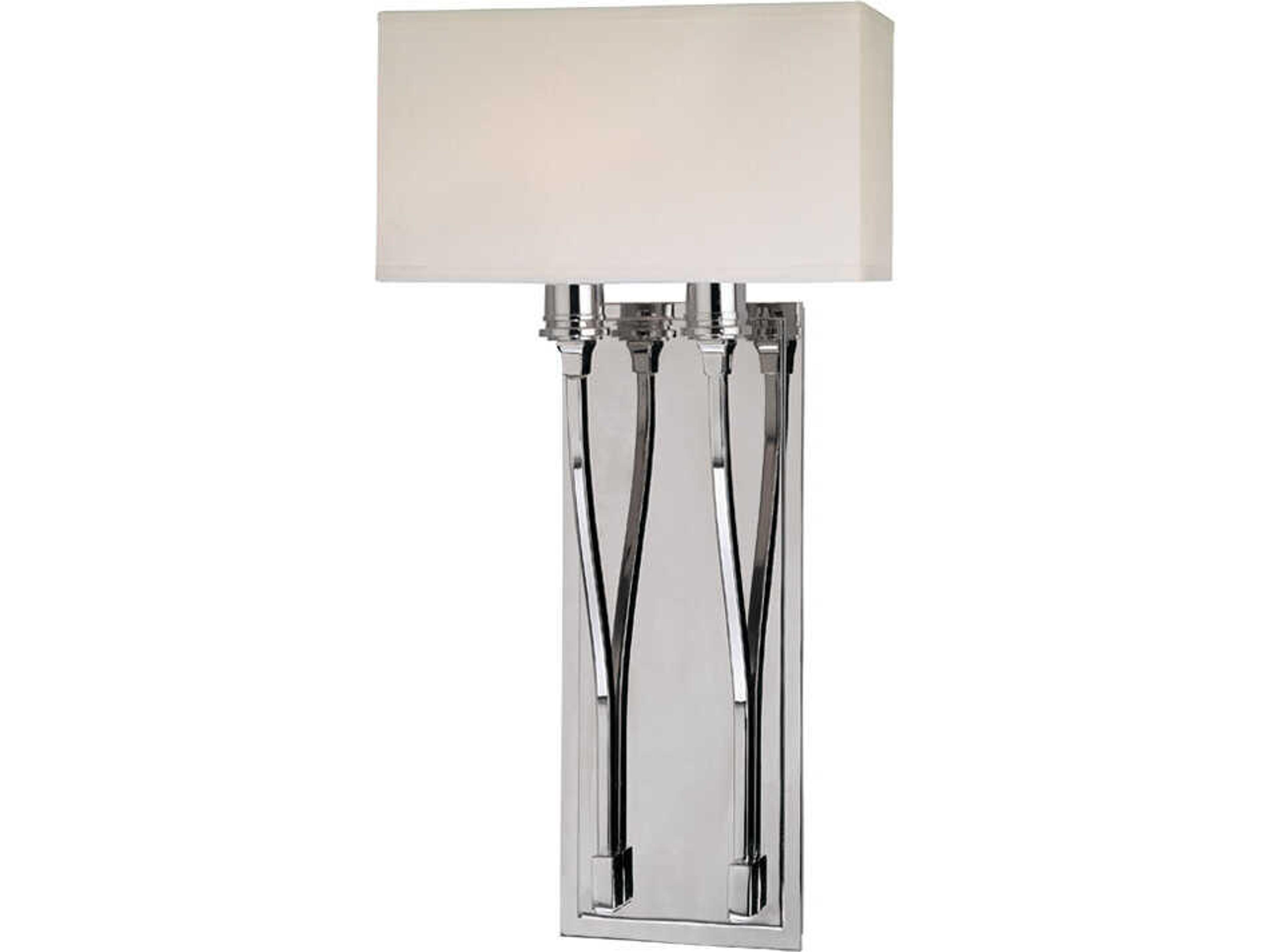 Selkirk 2-Light Polished Nickel Wall Sconce