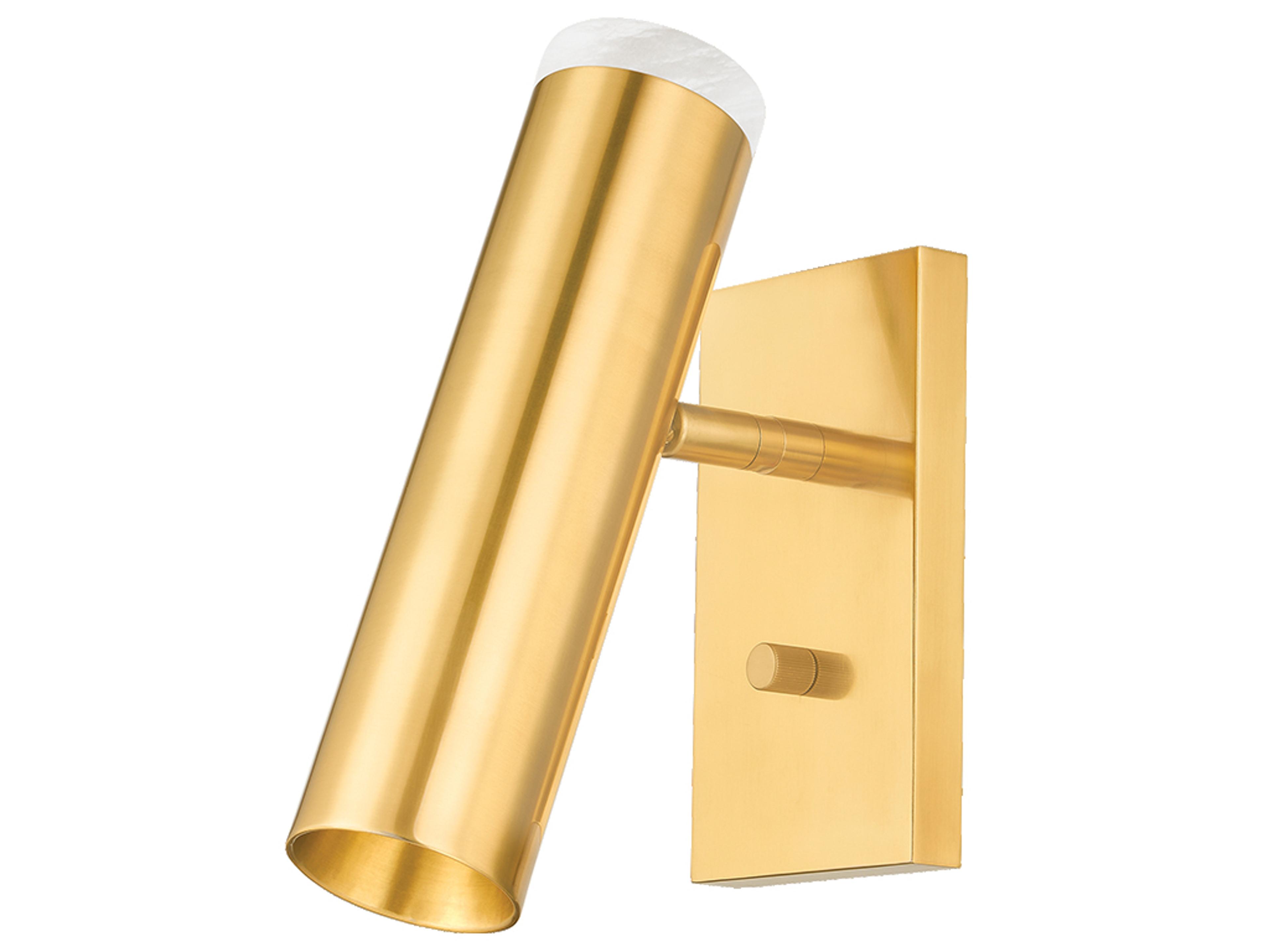 Clark 1-Light Aged Brass Wall Sconce