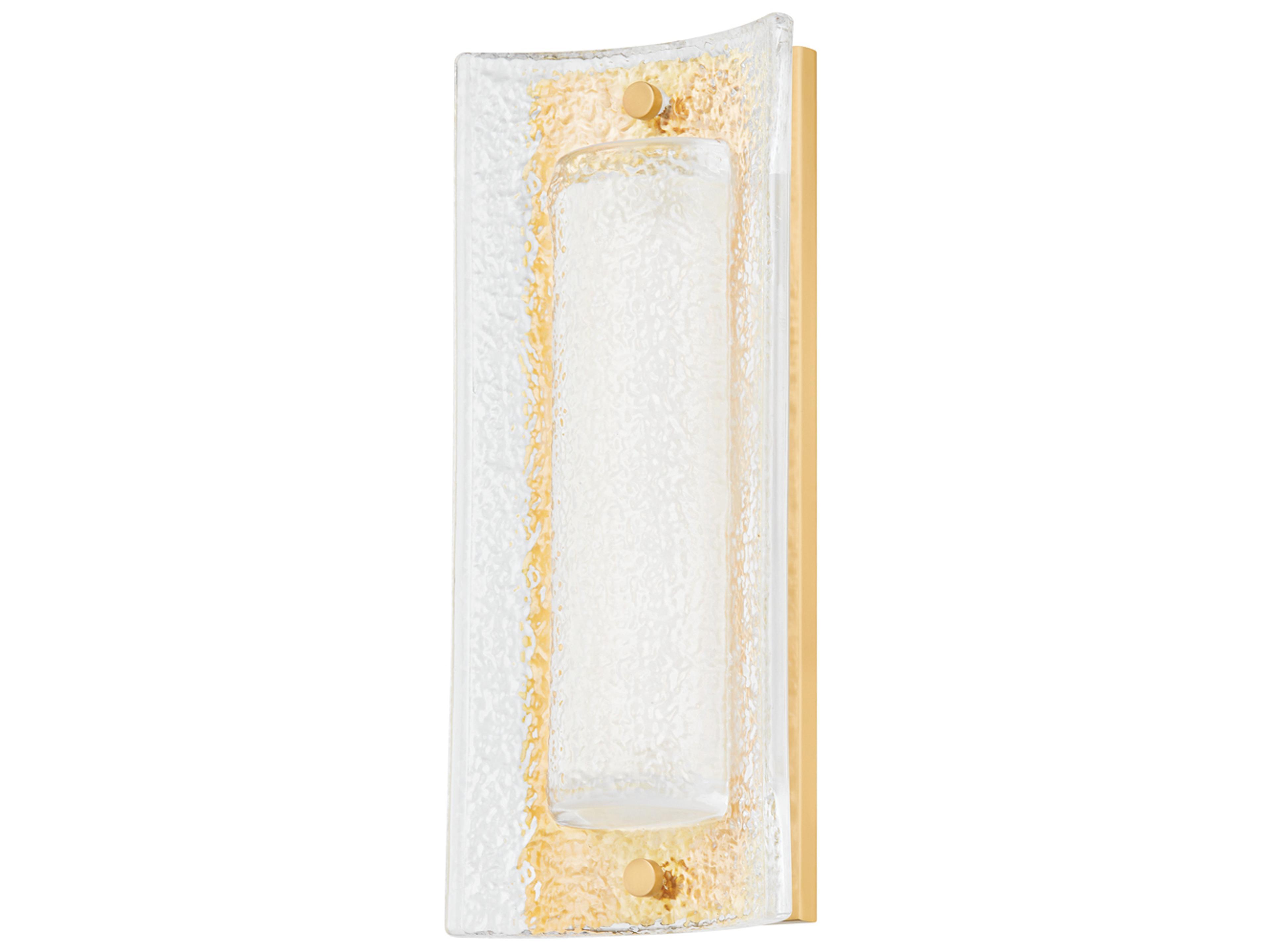 Philmont 1-Light Aged Brass Wall Sconce