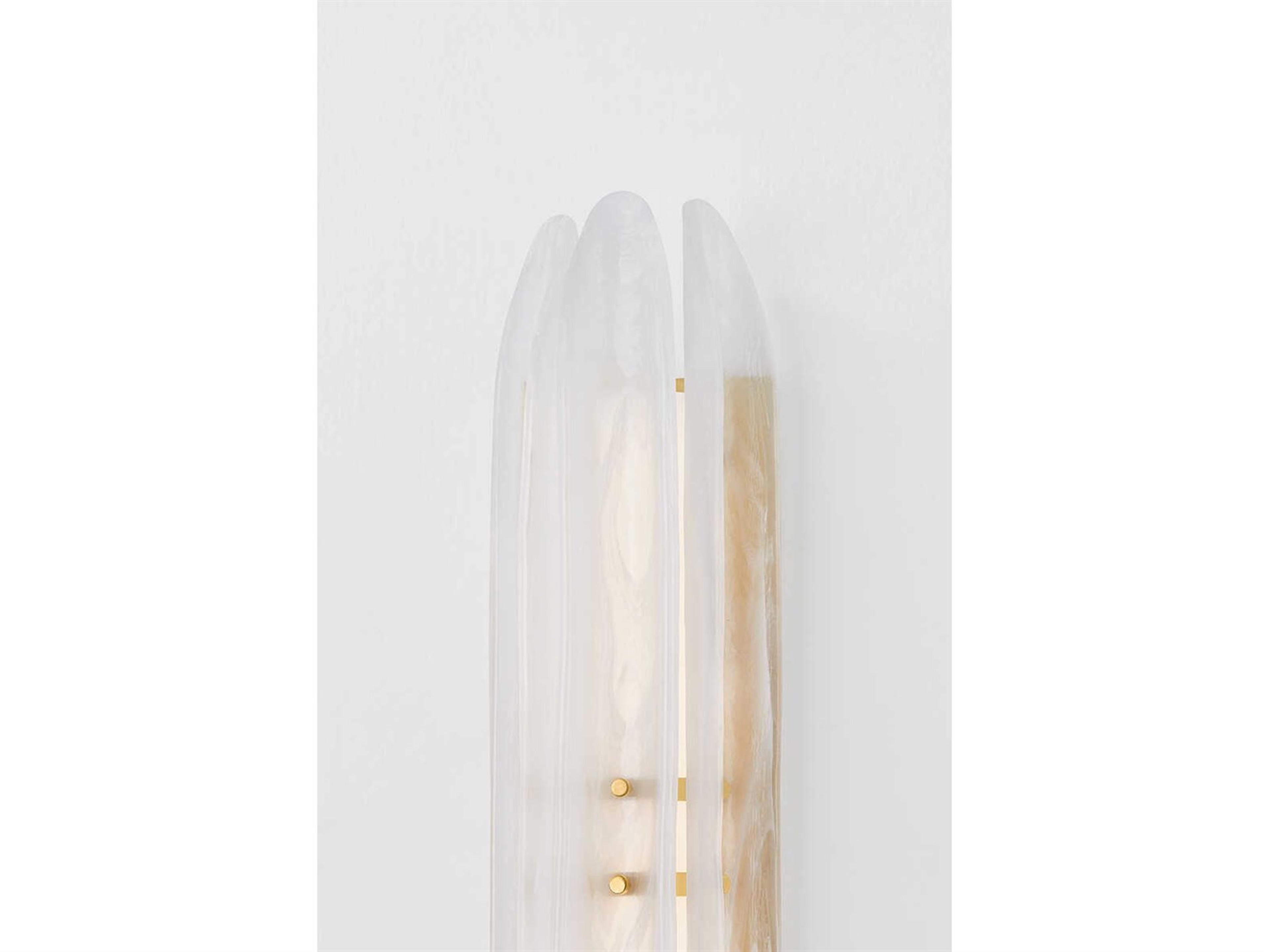 Hudson Valley Westtown 1-Light Aged Brass Wall Sconce