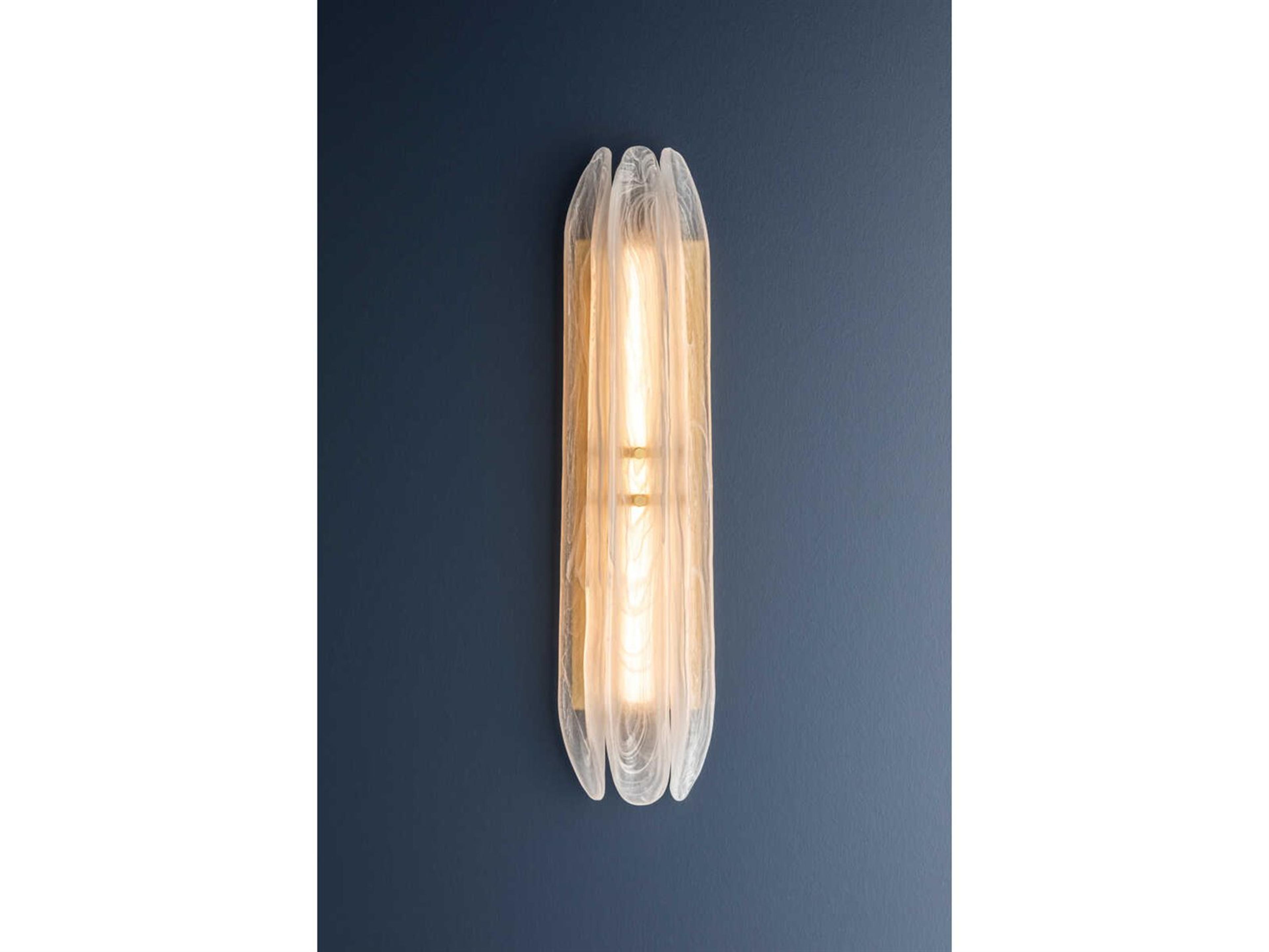 Hudson Valley Westtown 1-Light Aged Brass Wall Sconce