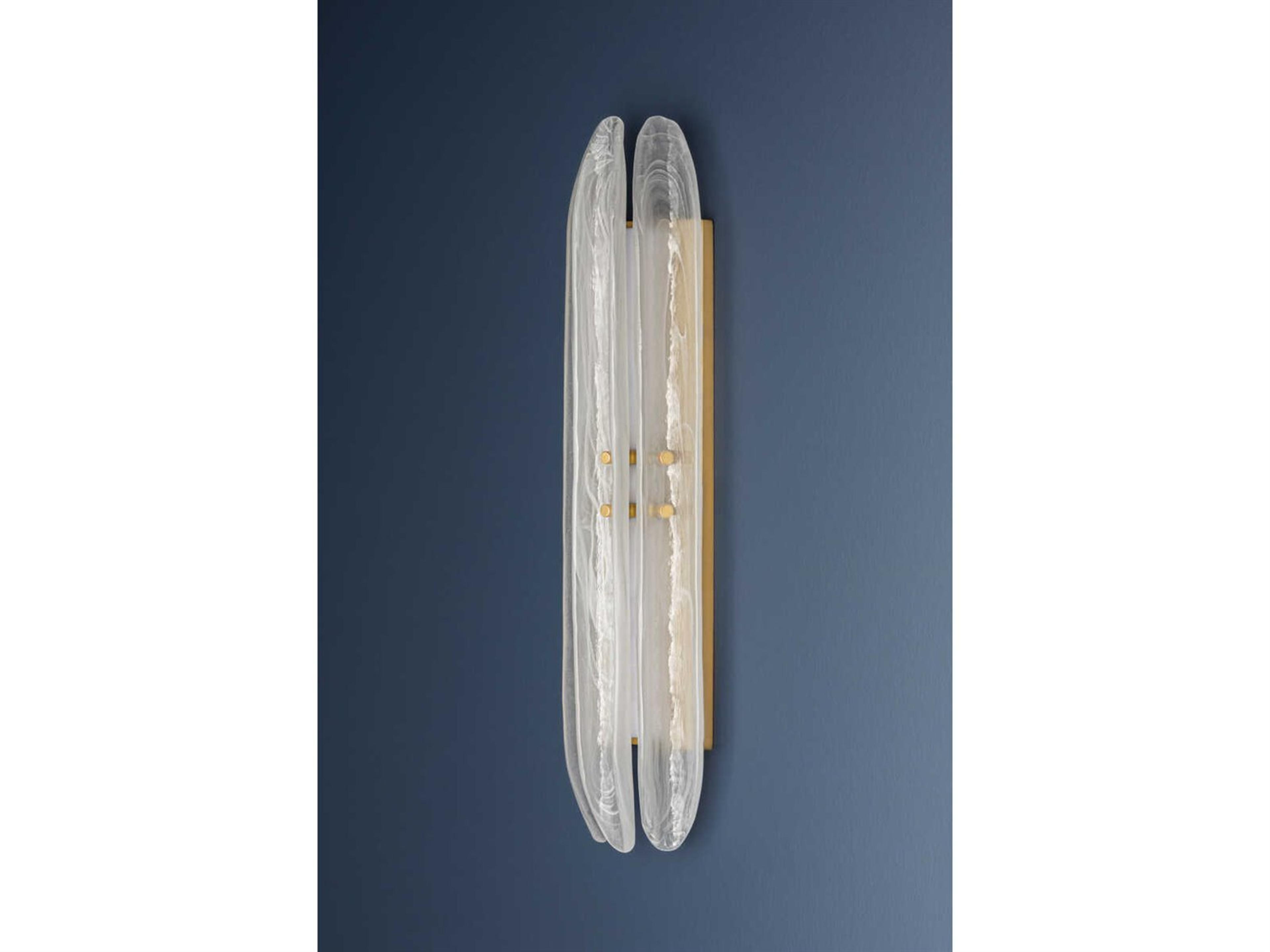 Hudson Valley Westtown 1-Light Aged Brass Wall Sconce