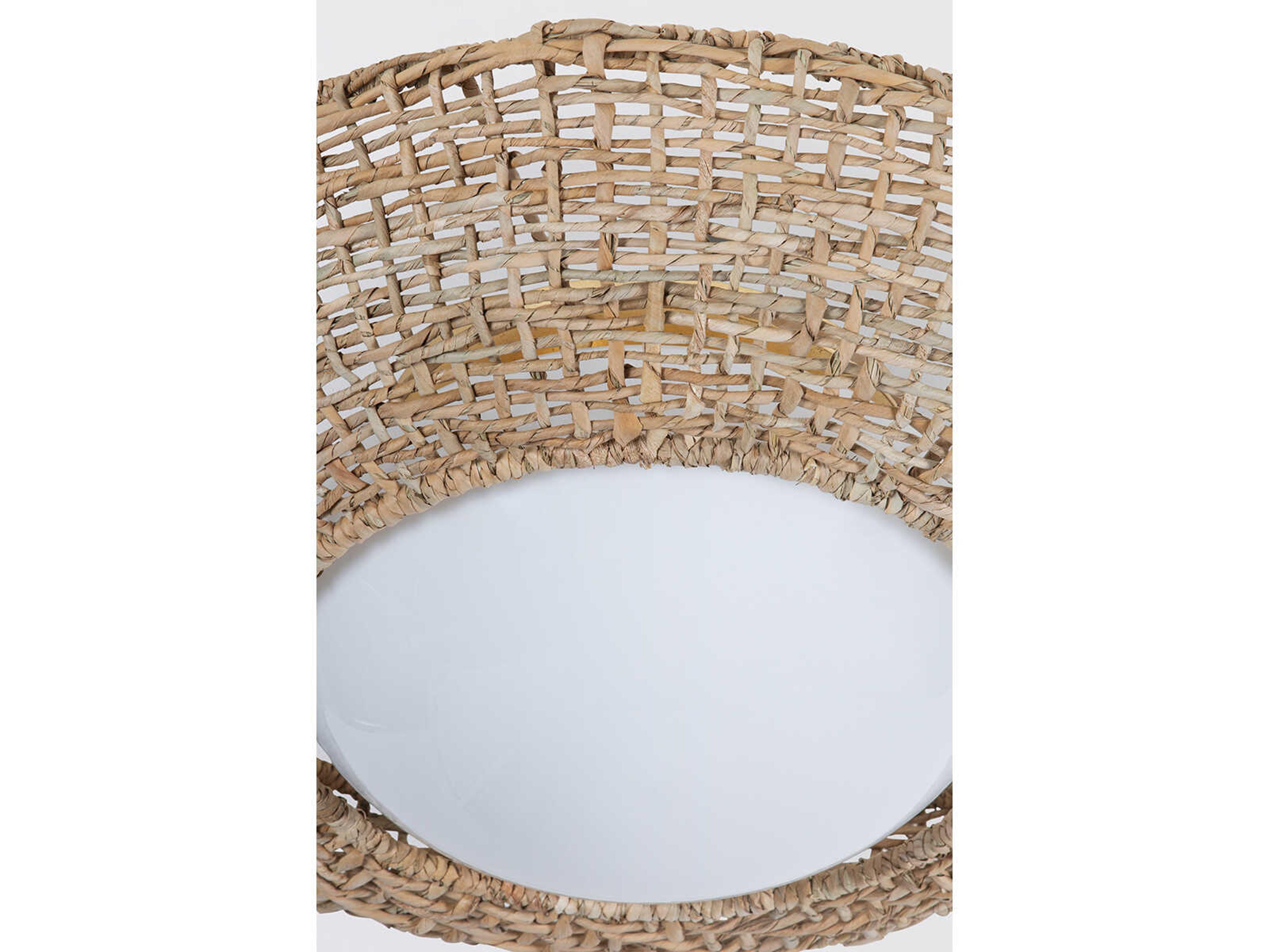 Hudson Valley Killington 2-Light Vintage Gold Leaf Flush Mount