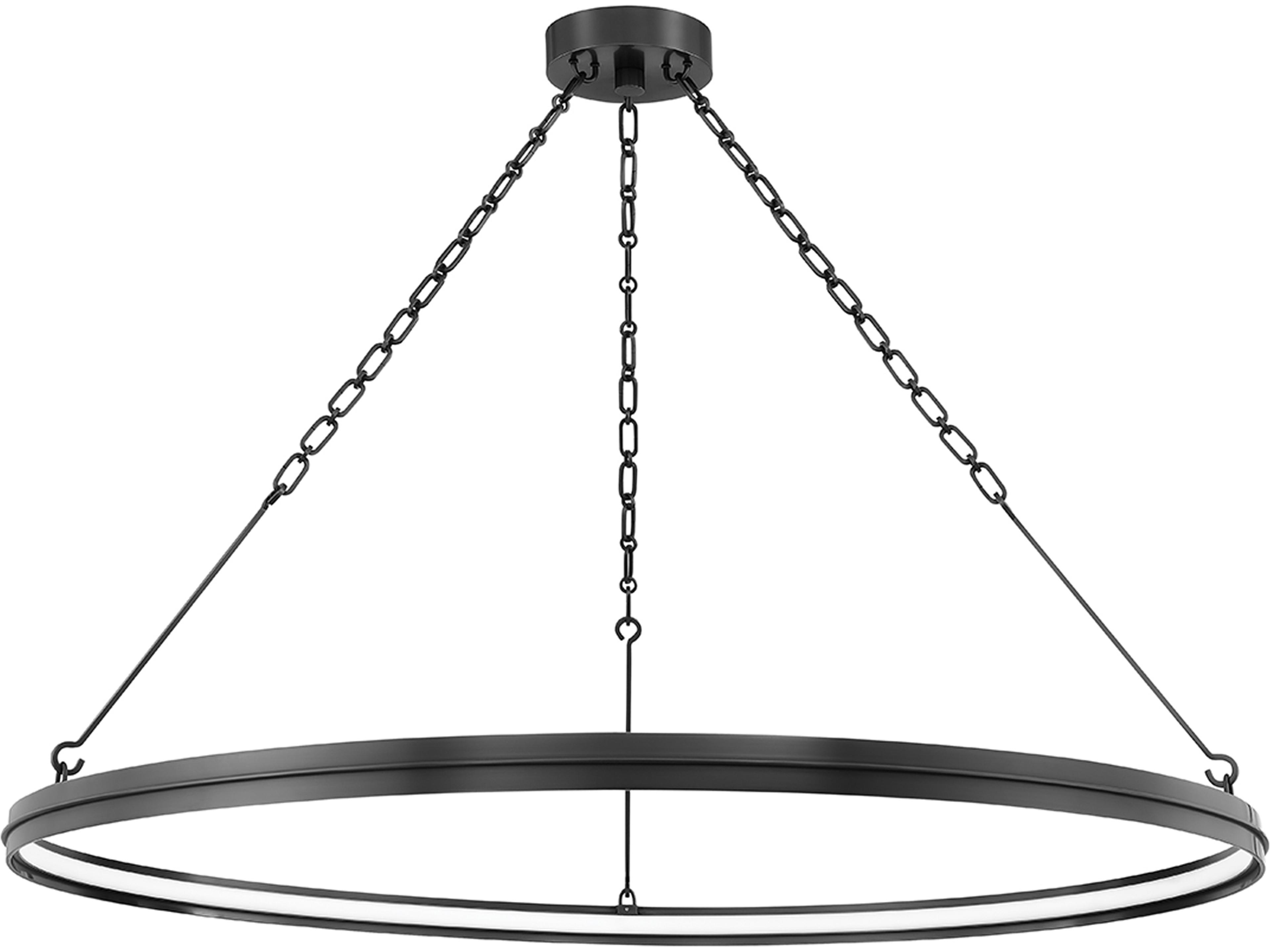 Rosendale 1-Light Old Bronze LED Round Pendant