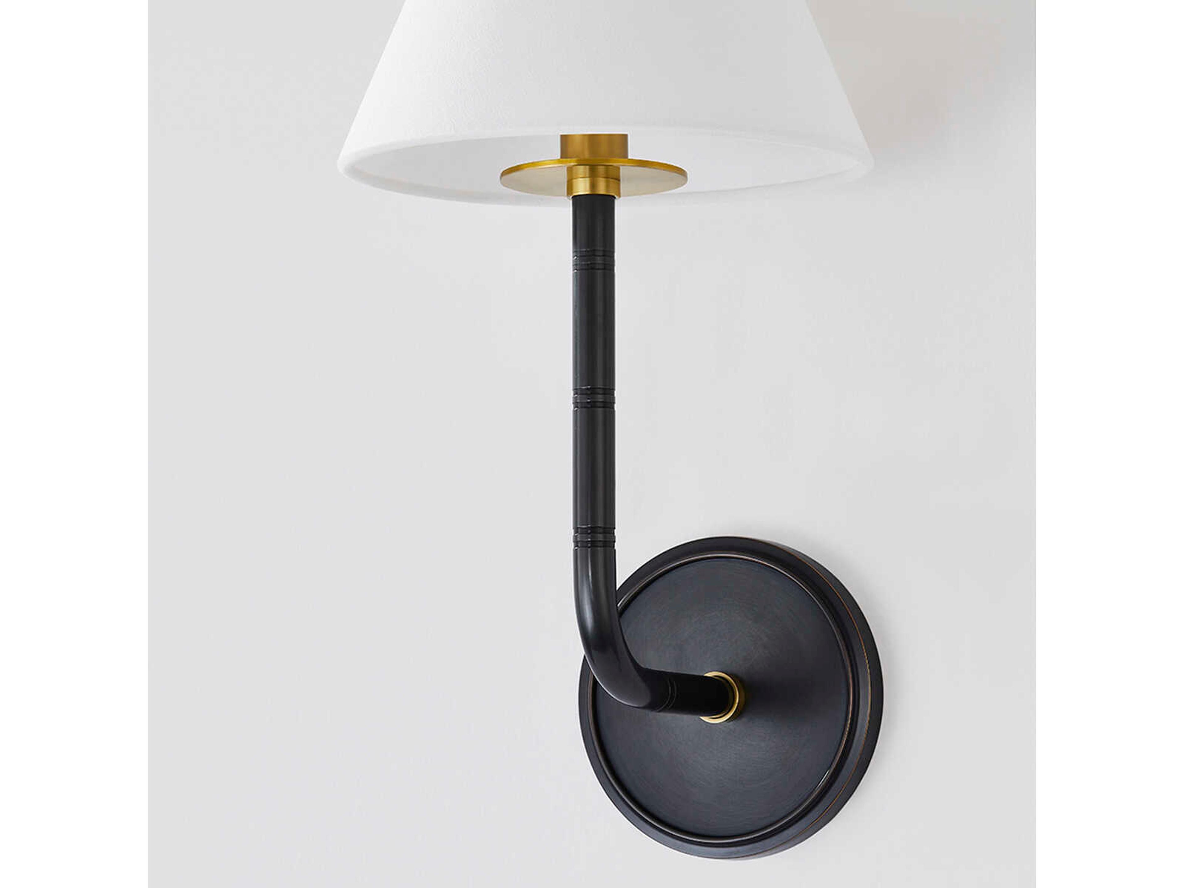 Hudson Valley Trice 1-Light Aged Old Bronze Wall Sconce