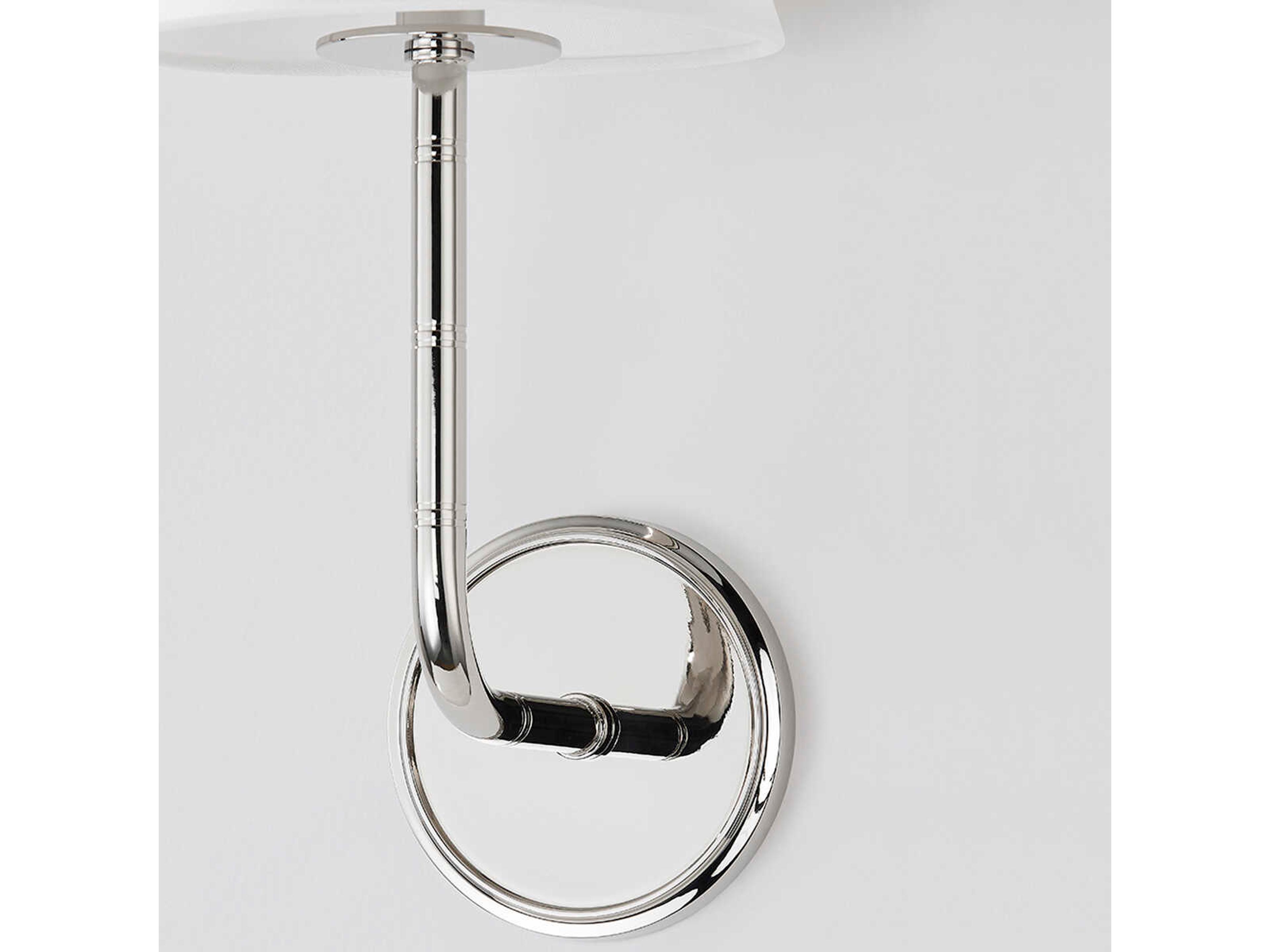 Hudson Valley Trice 1-Light Polished Nickel Wall Sconce