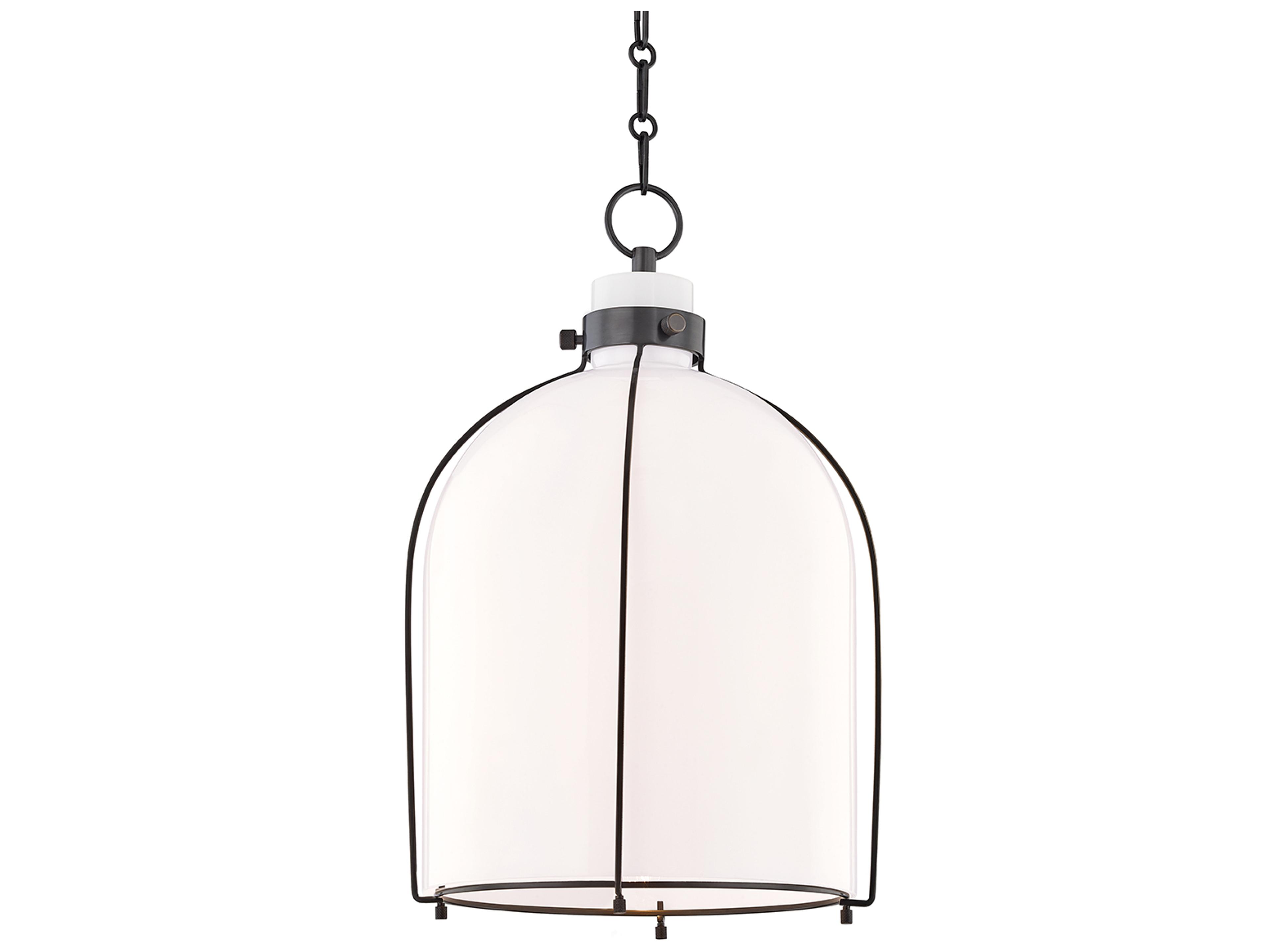Lighting Eldridge Bell Pendant in Old Bronze
